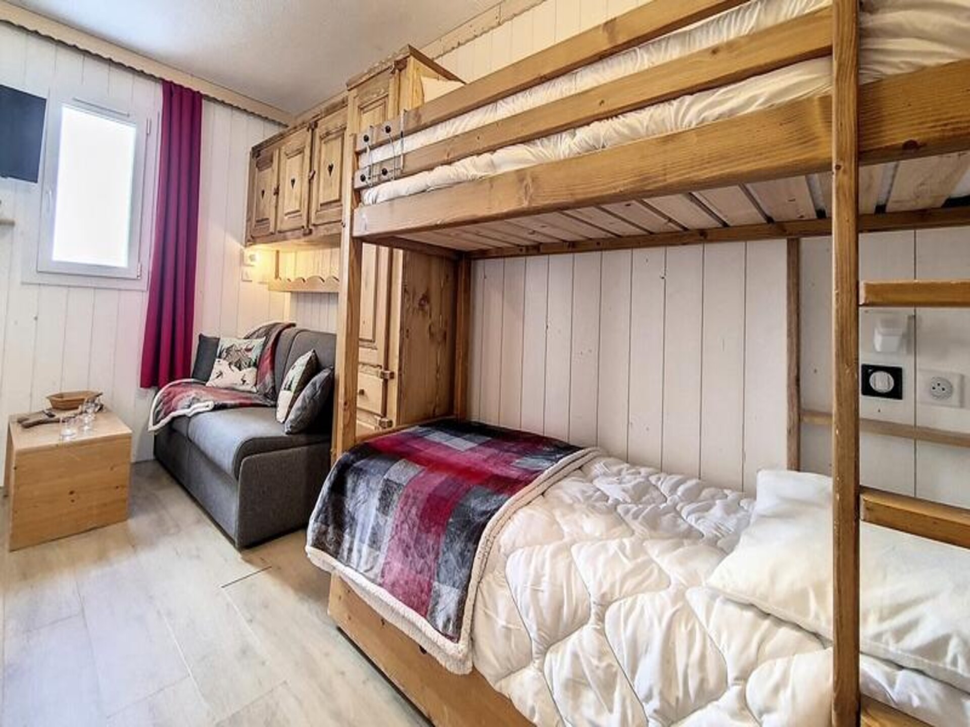 Knusse Alpenstudio met ski-in/ski-out in Les Menuires - foto 16