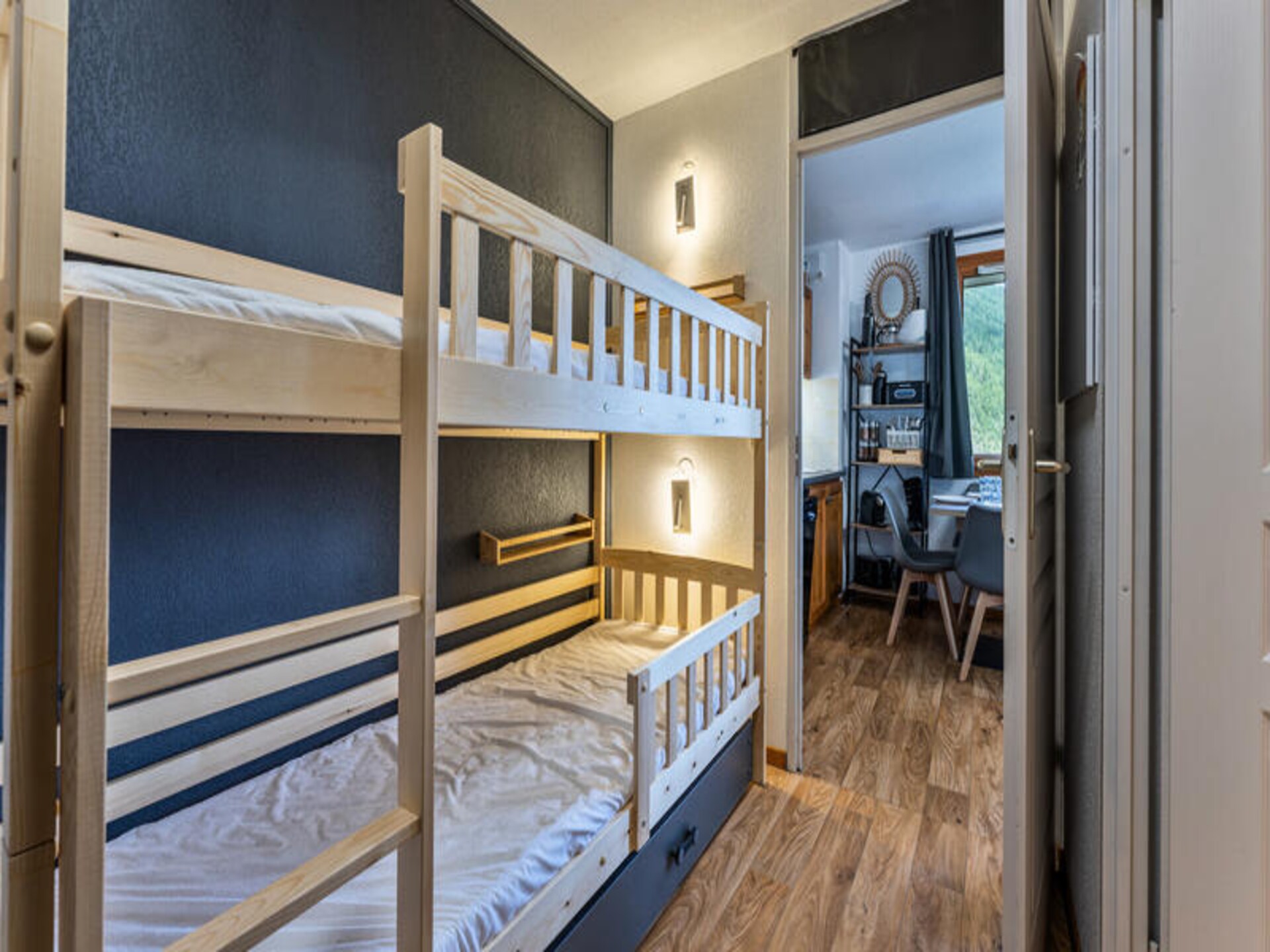 Rustiek appartement 8p in Les Orres, vlakbij skilift en zwembad - foto 7