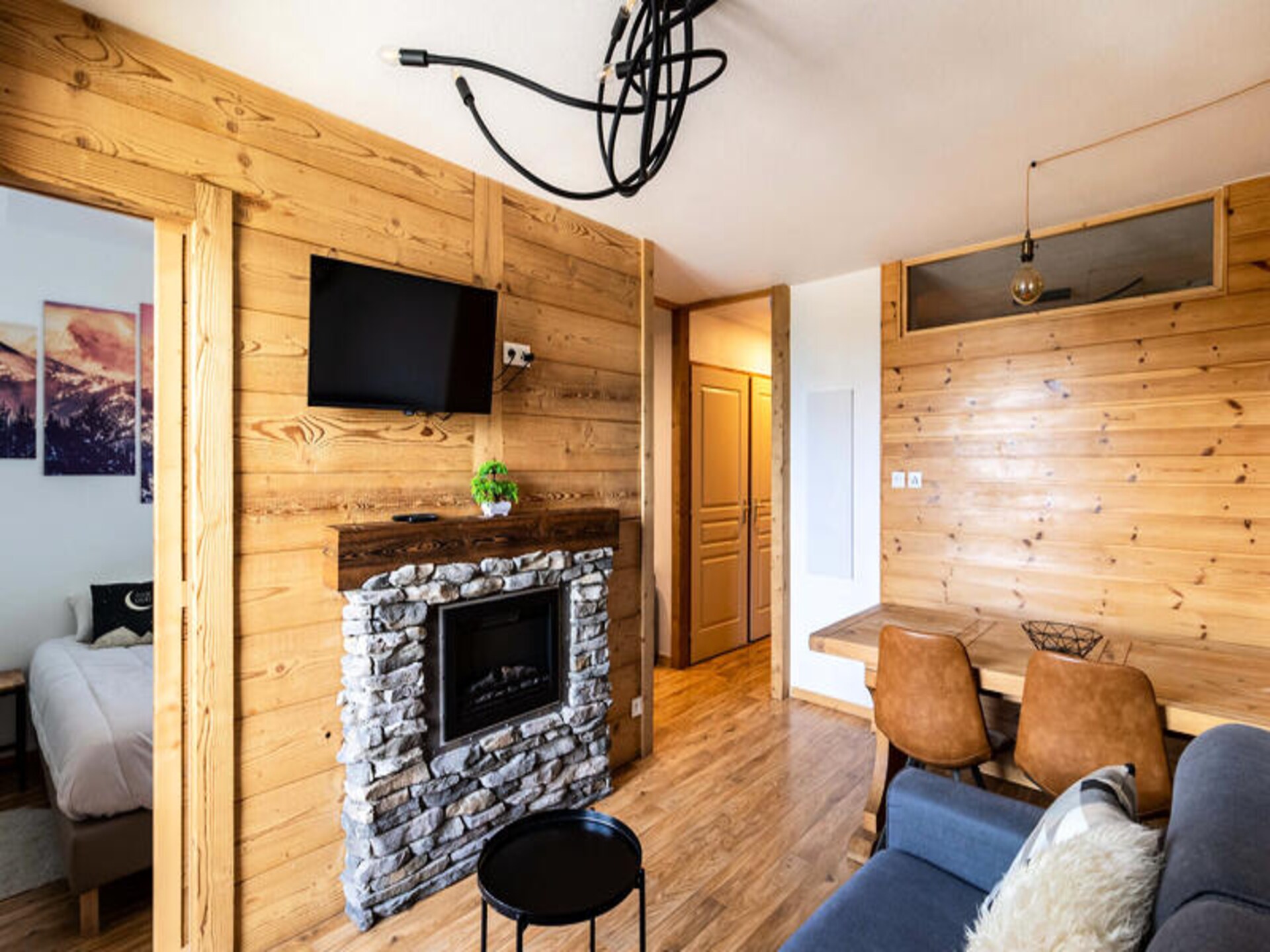 Appartement op 1800m in Les Orres, direct aan de piste met zwembad - foto 12