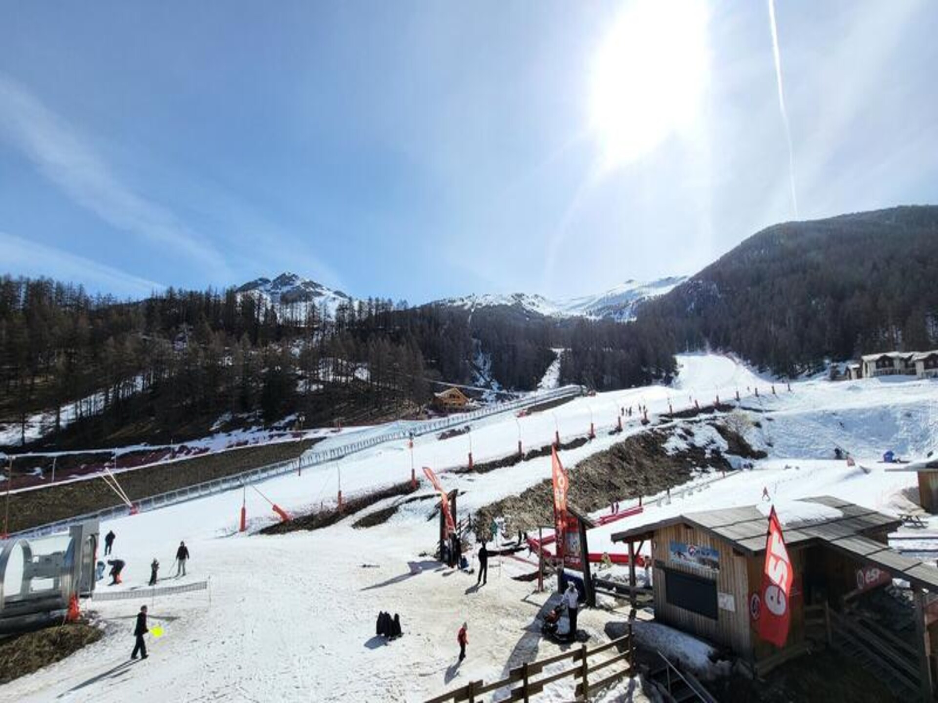 Appartement direct aan de piste in Les Orres 1800 voor 6 personen - foto 10