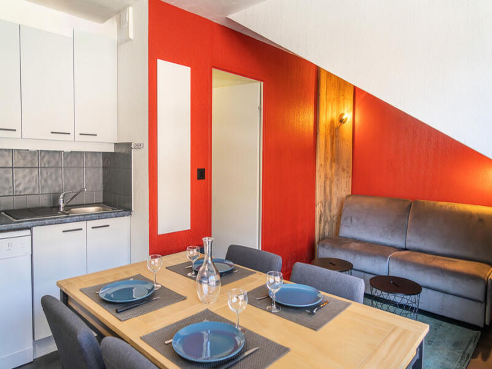 Knus appartement voor 6 op de piste in Les Orres 1800 - foto 6