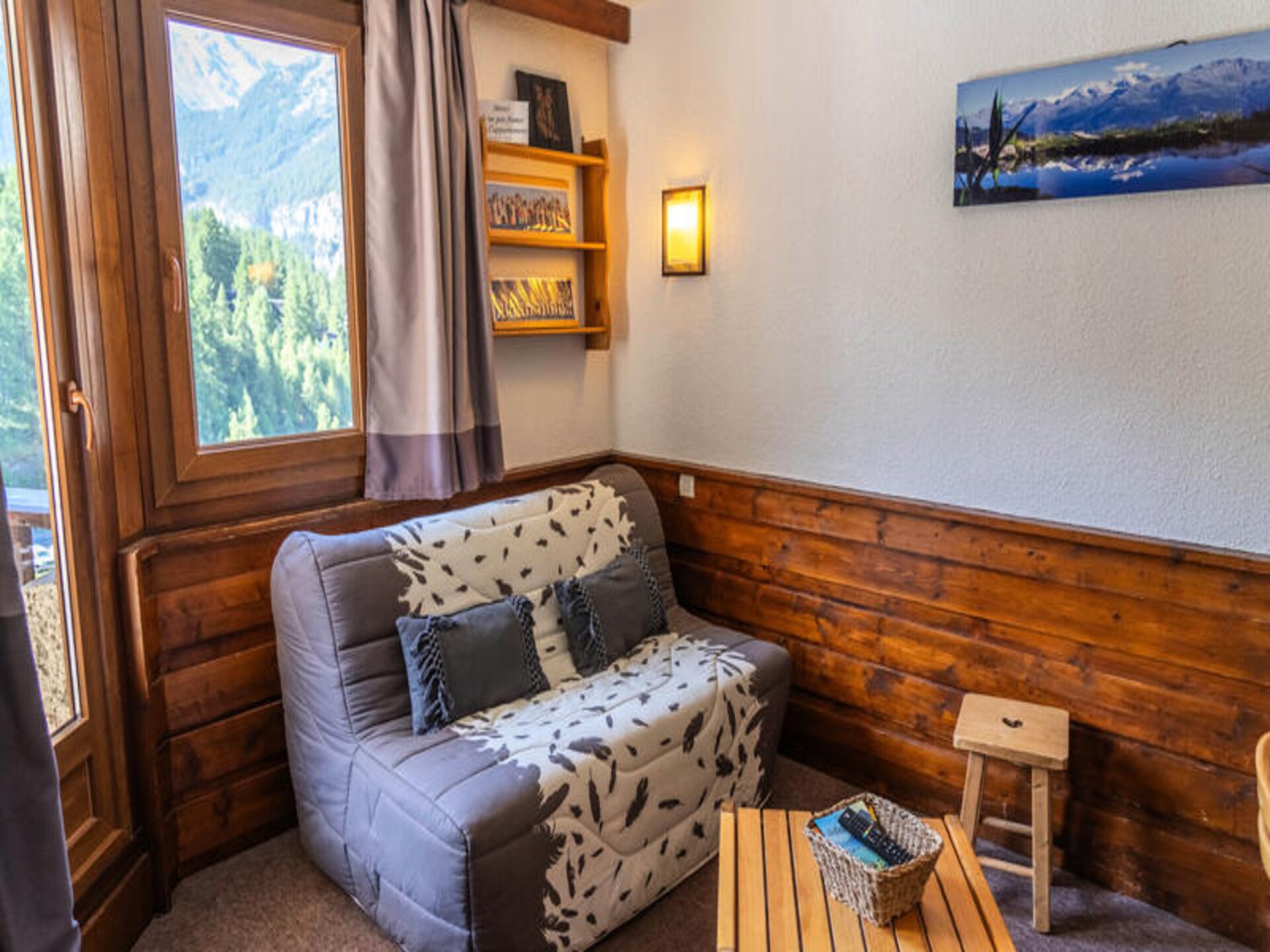 Panoramisch appartement op de piste in Les Orres 1650 voor 6 personen - foto 2