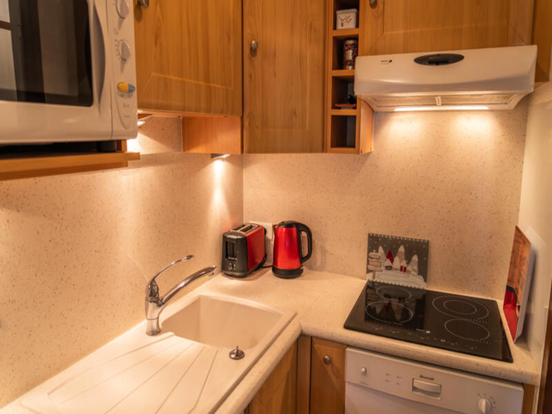 Panoramisch appartement op de piste in Les Orres 1650 voor 6 personen - foto 4