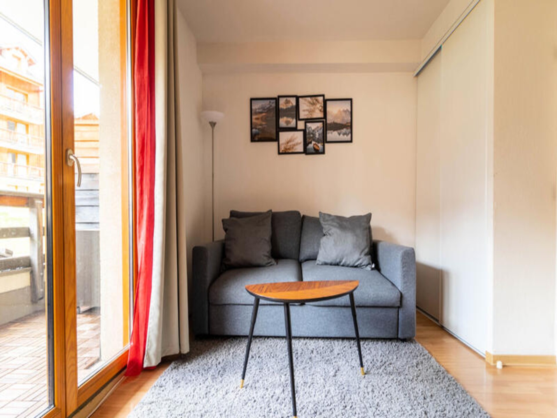 Studio-appartement op 1800m met balkon, zwembad en ski-in/ski-out in Les Orres - foto 3