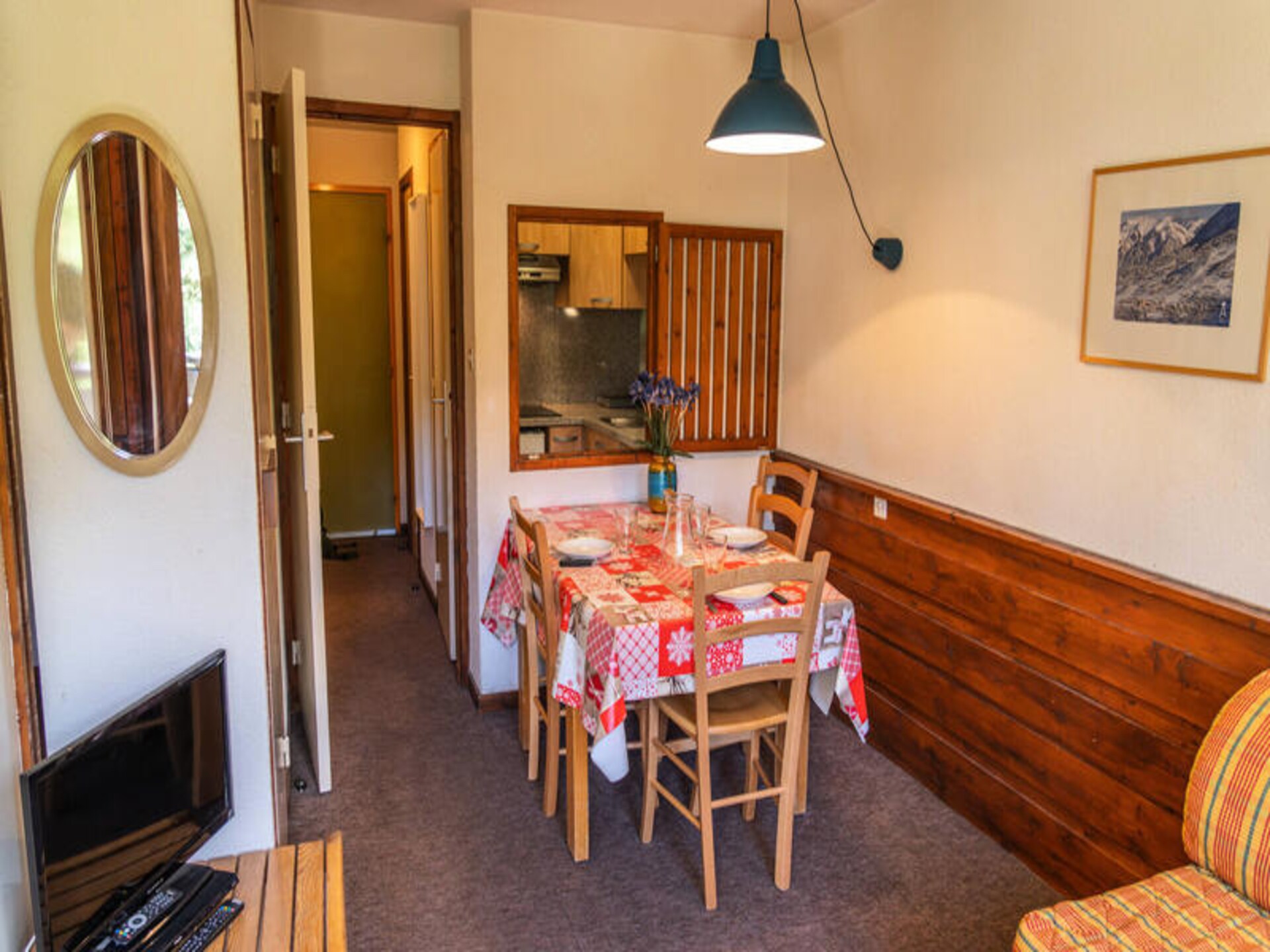 Zonnig appartement op de piste in Les Orres 1650, 4 personen - foto 7