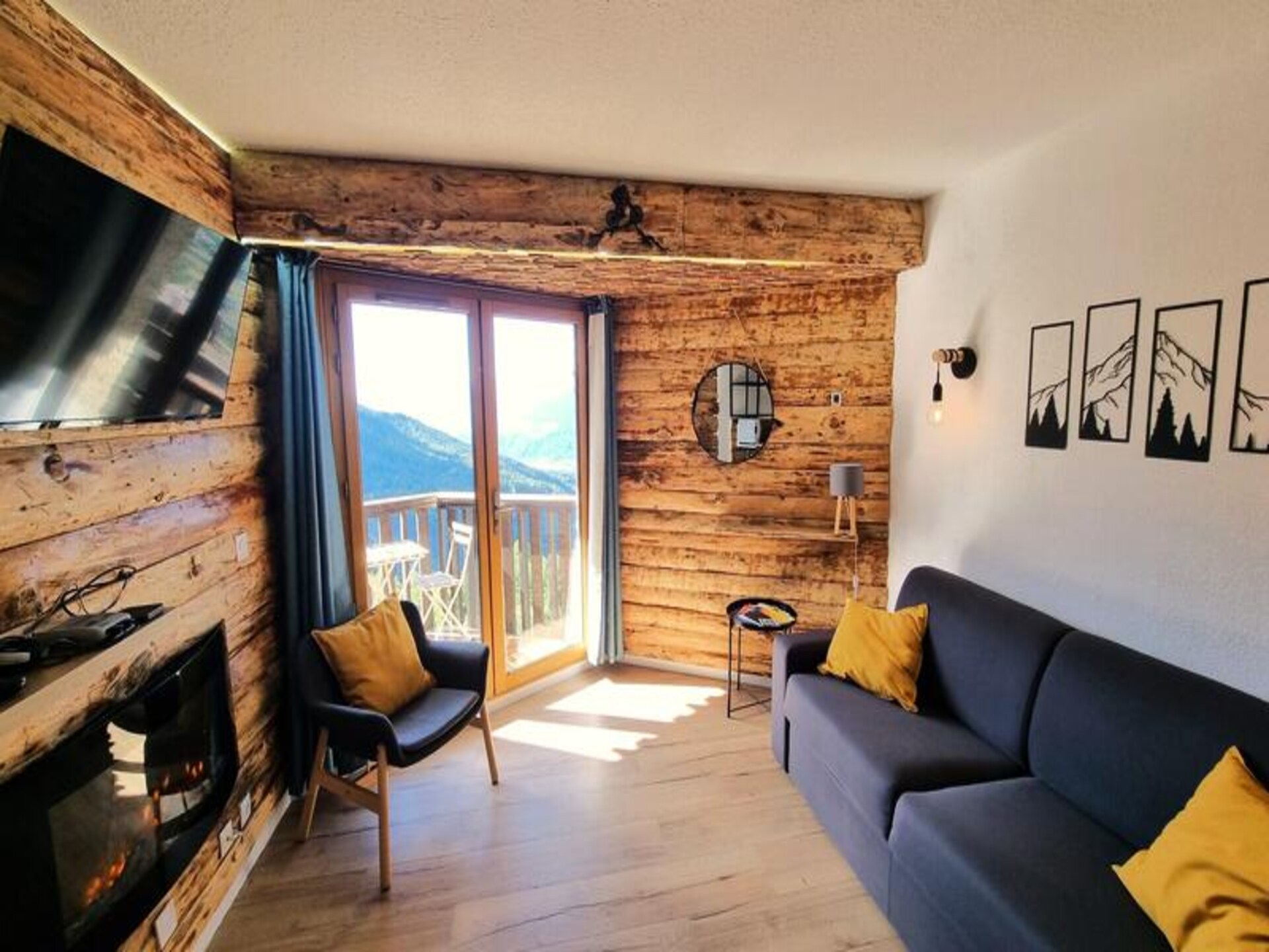 Studio op 7e verdieping met panoramisch uitzicht op het meer van Serre-Ponçon - foto 4