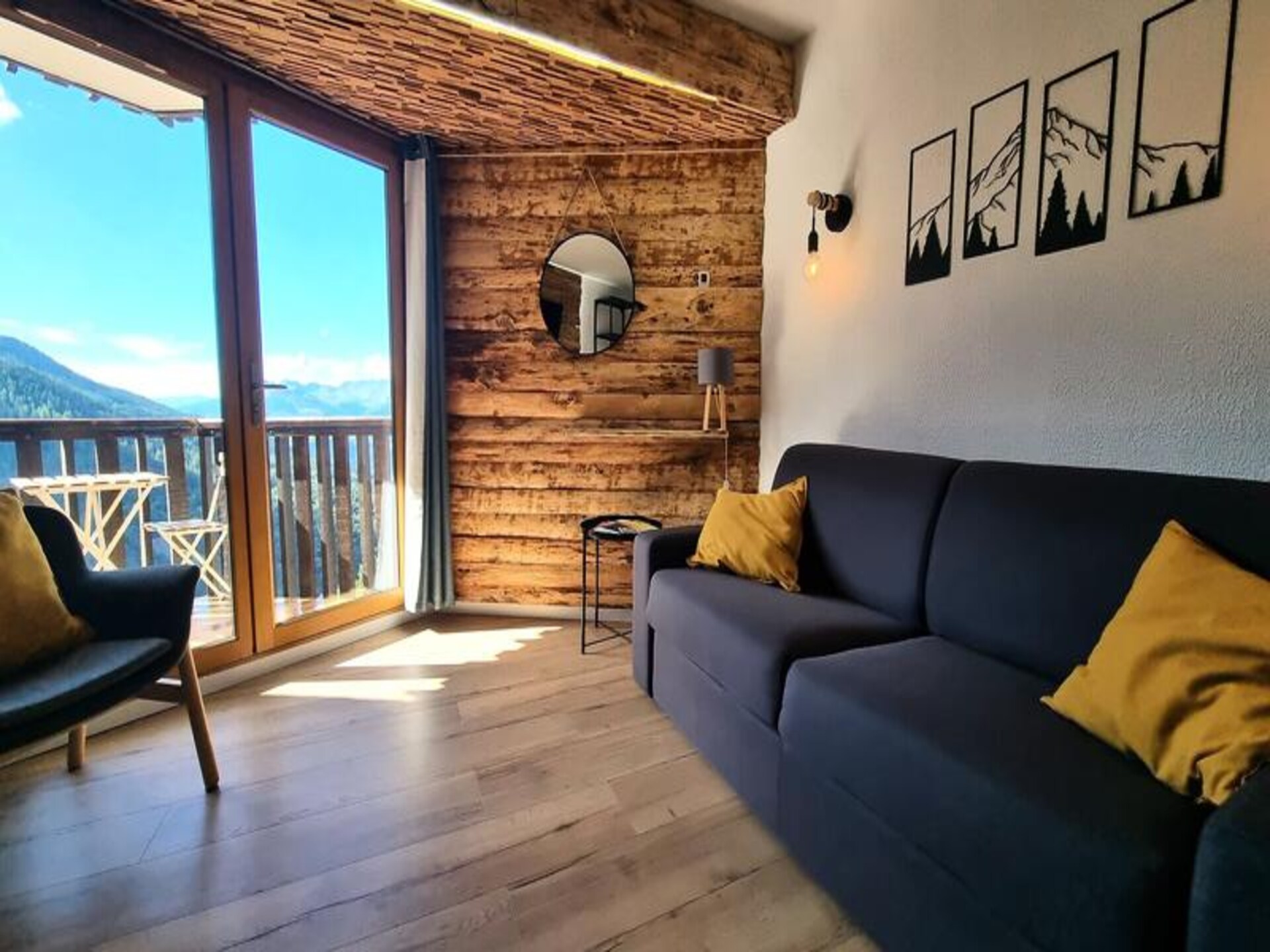 Studio op 7e verdieping met panoramisch uitzicht op het meer van Serre-Ponçon - foto 5