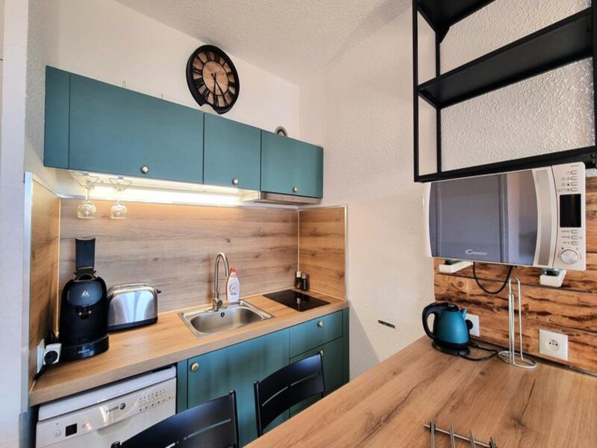 Studio op 7e verdieping met panoramisch uitzicht op het meer van Serre-Ponçon - foto 6