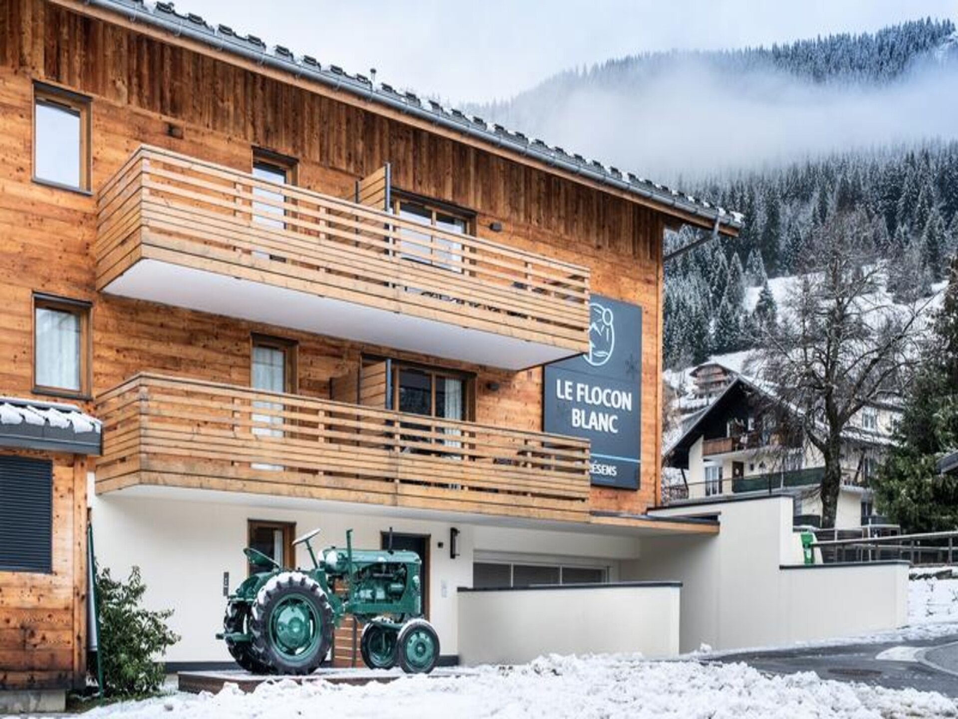 Appartement 4p in La Chapelle d'Abondance, direct aan de piste - foto 2