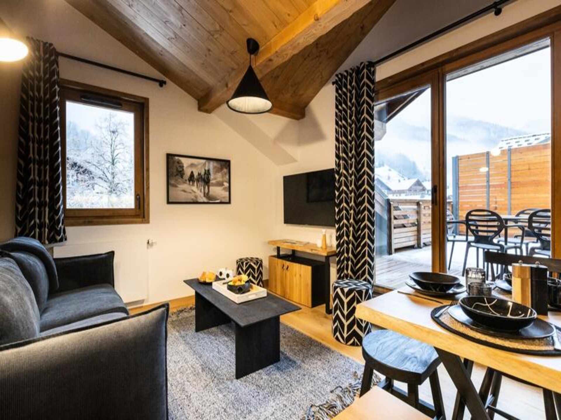 Appartement 4p in La Chapelle d'Abondance, direct aan de piste - foto 10