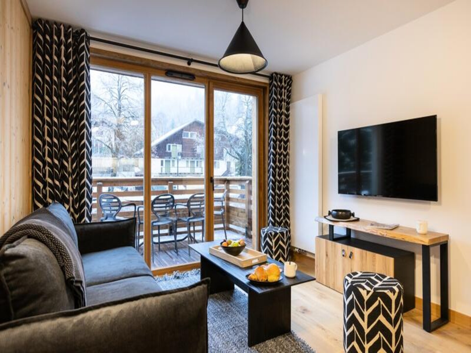 Appartement 6p met balkon in La Chapelle d'Abondance, direct aan de piste - foto 8