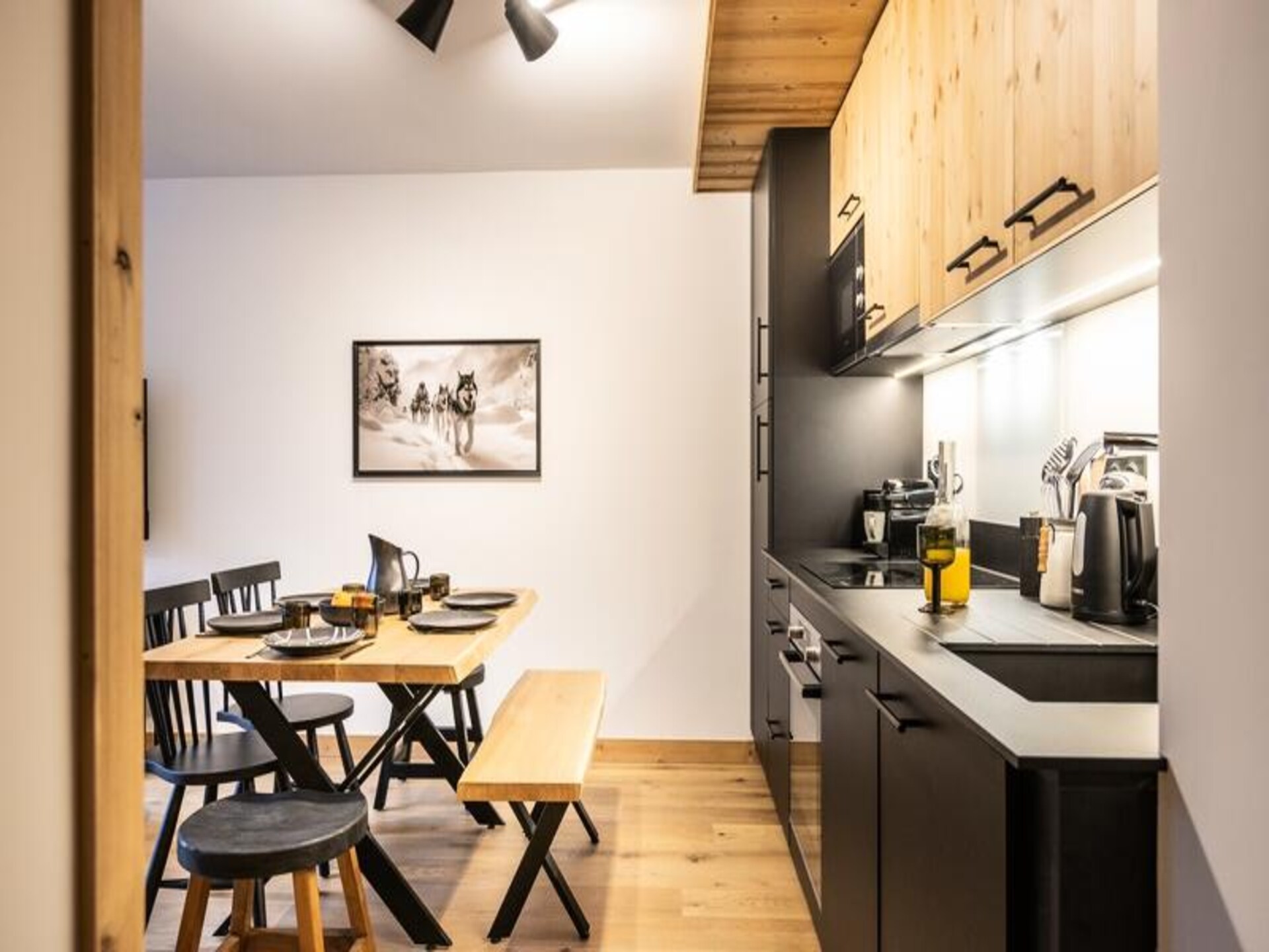 Appartement 6p met balkon in La Chapelle d'Abondance, direct aan de piste - foto 10