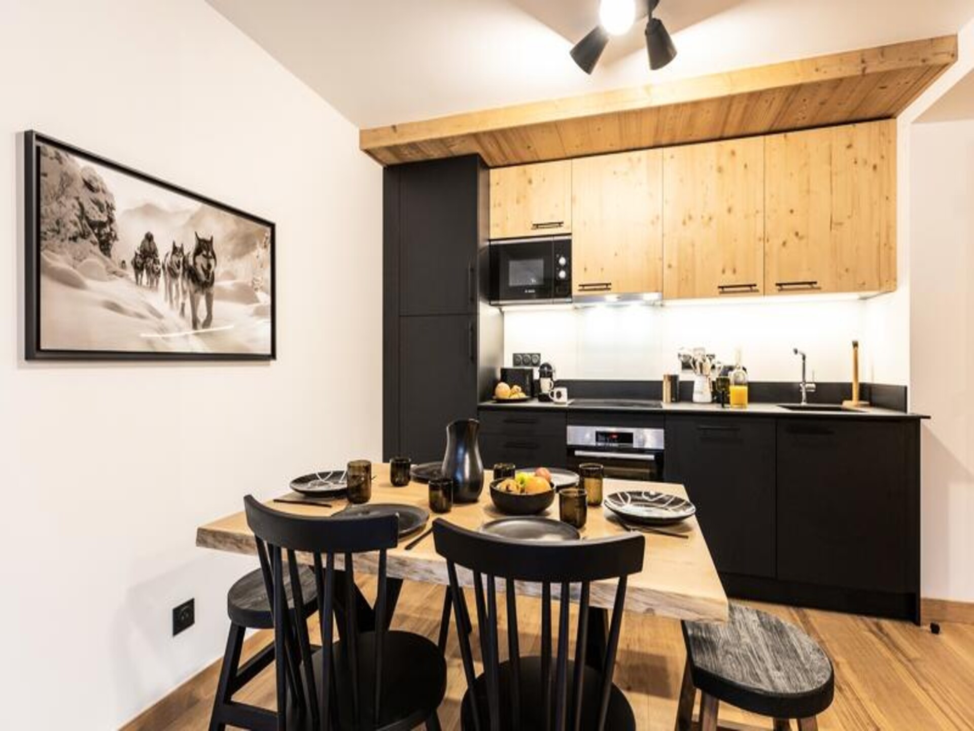 Appartement 6p met balkon in La Chapelle d'Abondance, direct aan de piste - foto 11