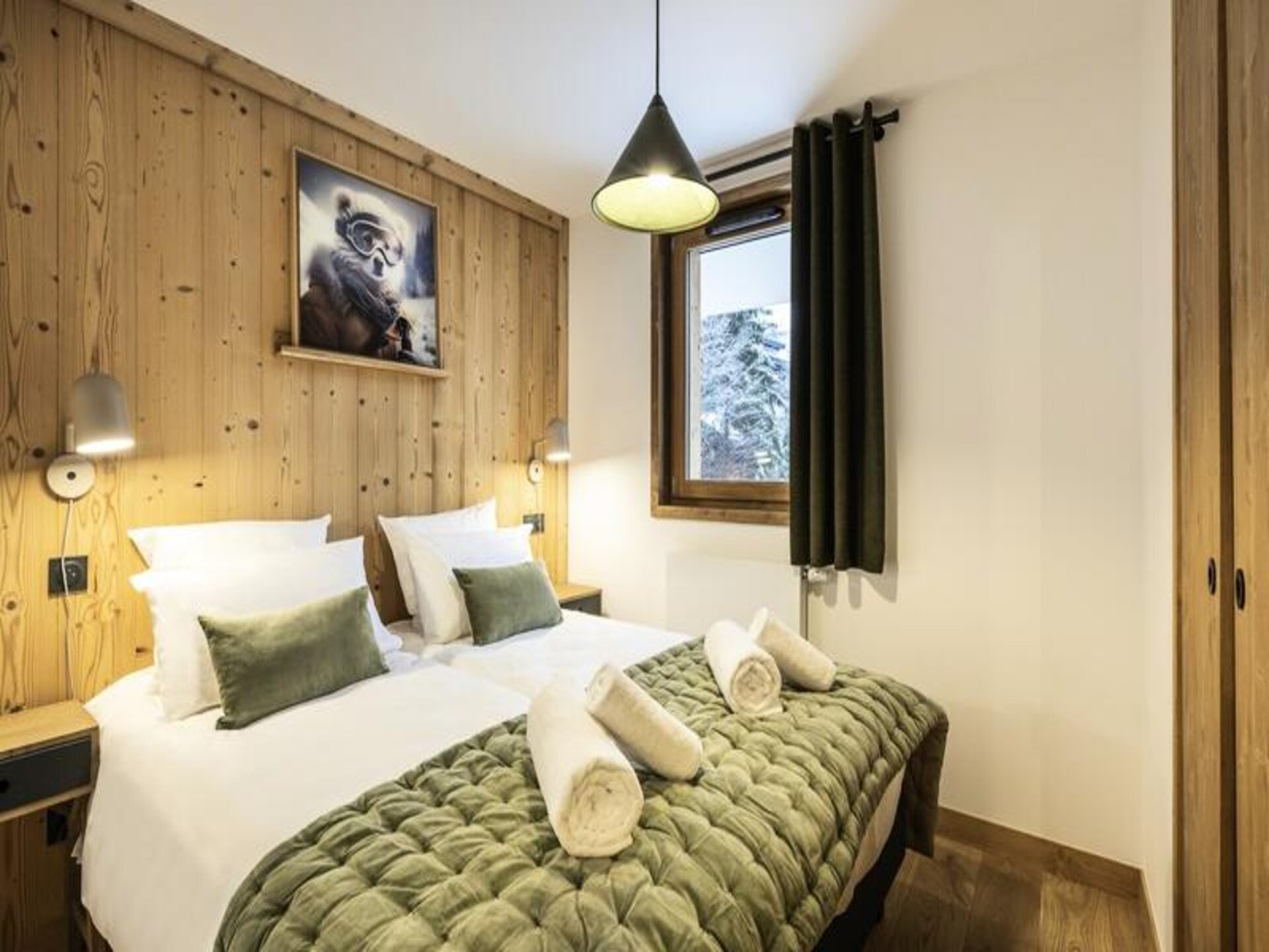 Appartement 6p met balkon in La Chapelle d'Abondance, direct aan de piste - foto 12