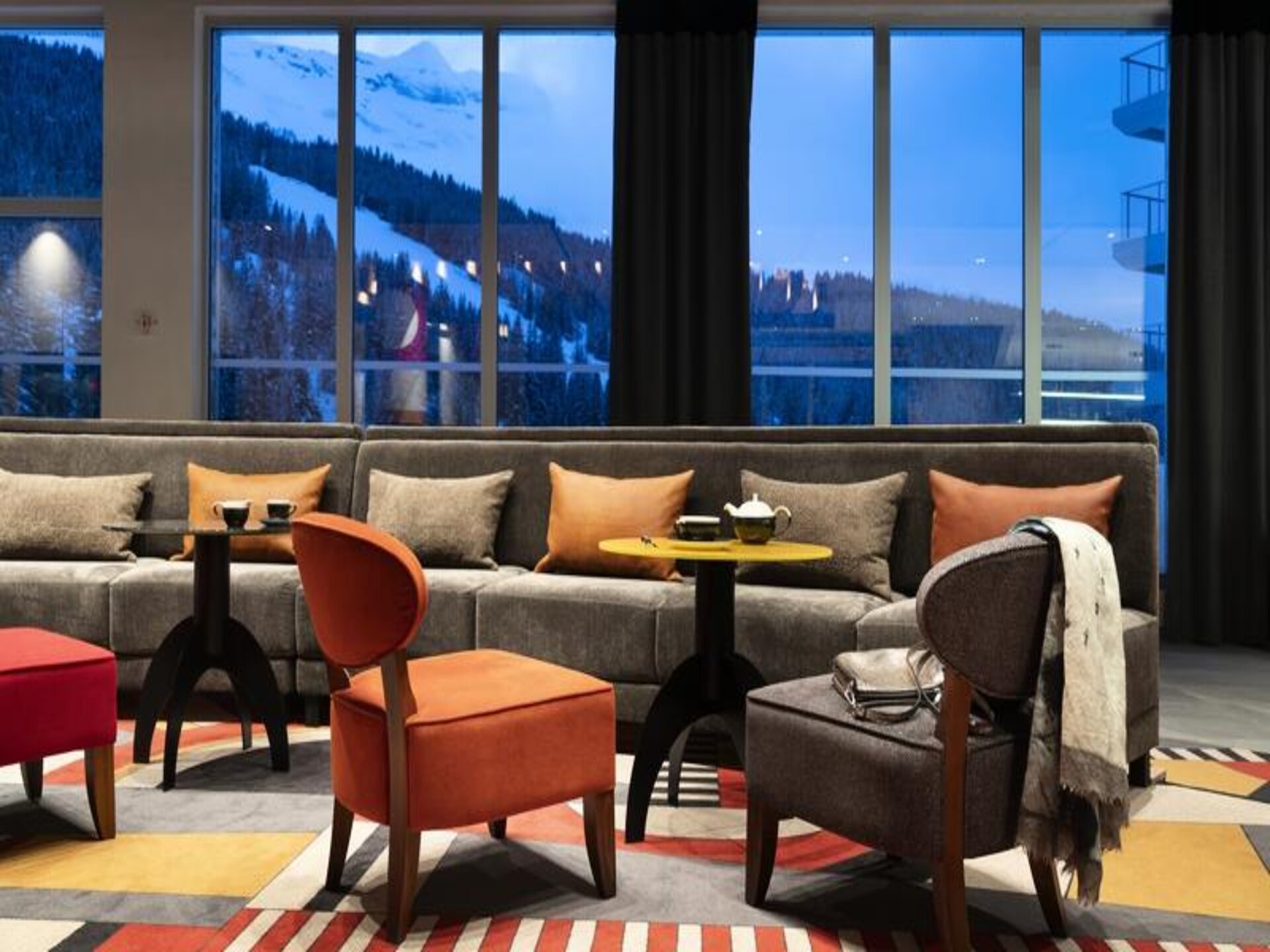 Luxe appartement in Flaine Forum met zwembad en uitzicht op de pistes - foto 18