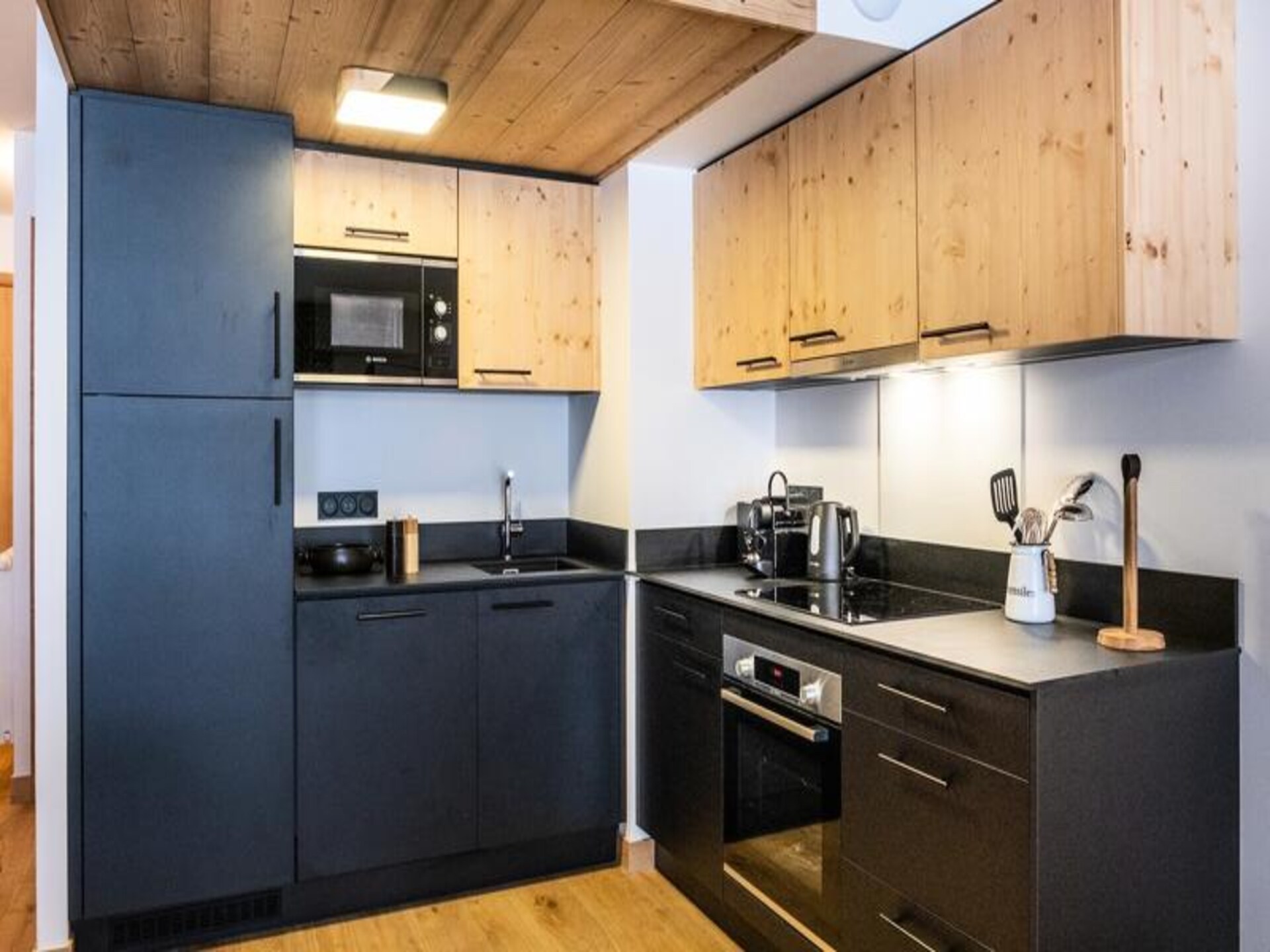 Ruim 6-persoons appartement in La Chapelle d'Abondance met uitzicht op de Alpen - foto 11