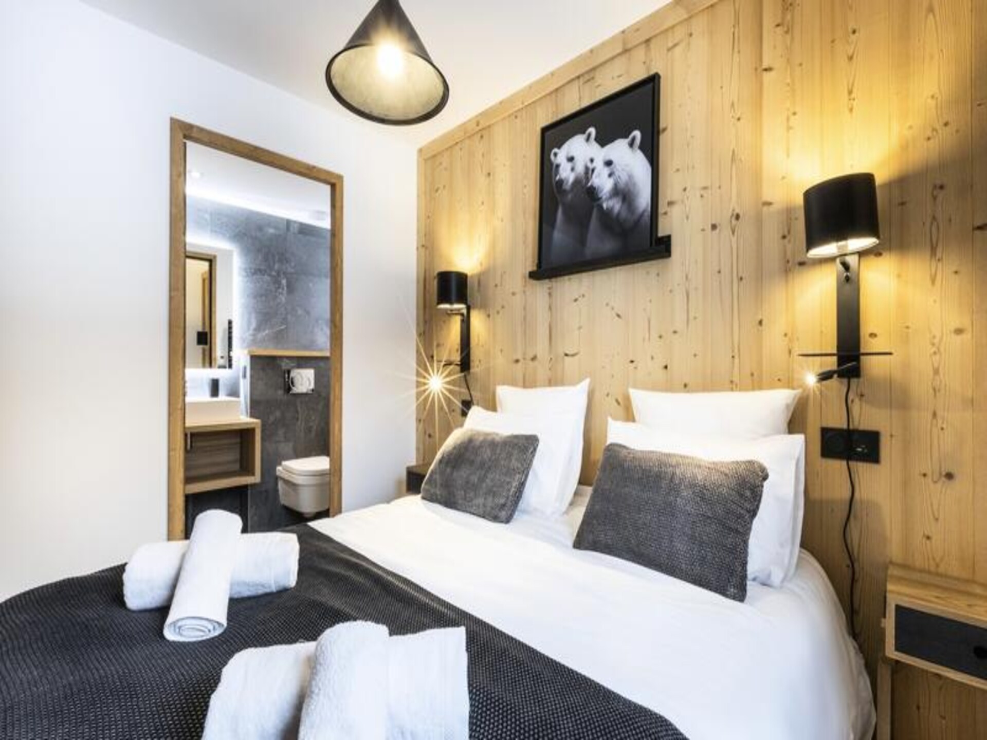 Modern alpien appartement voor 8 aan de voet van de Portes du Soleil - foto 14