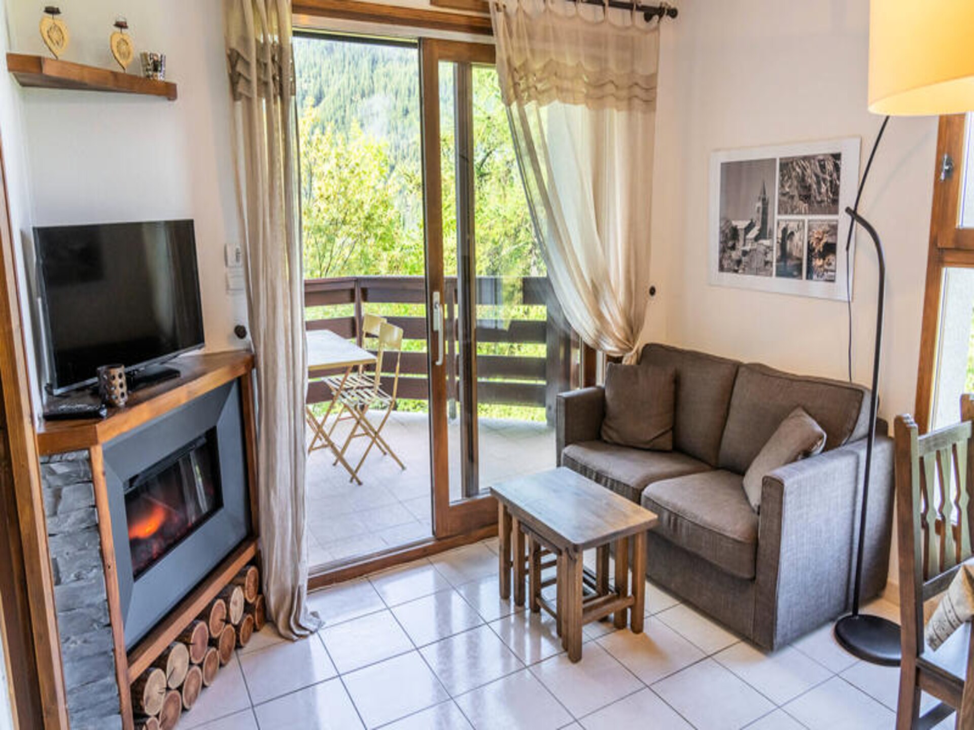 Zonnig appartement op 1550m met panoramisch uitzicht op het meer van Serre-Ponçon - foto 1