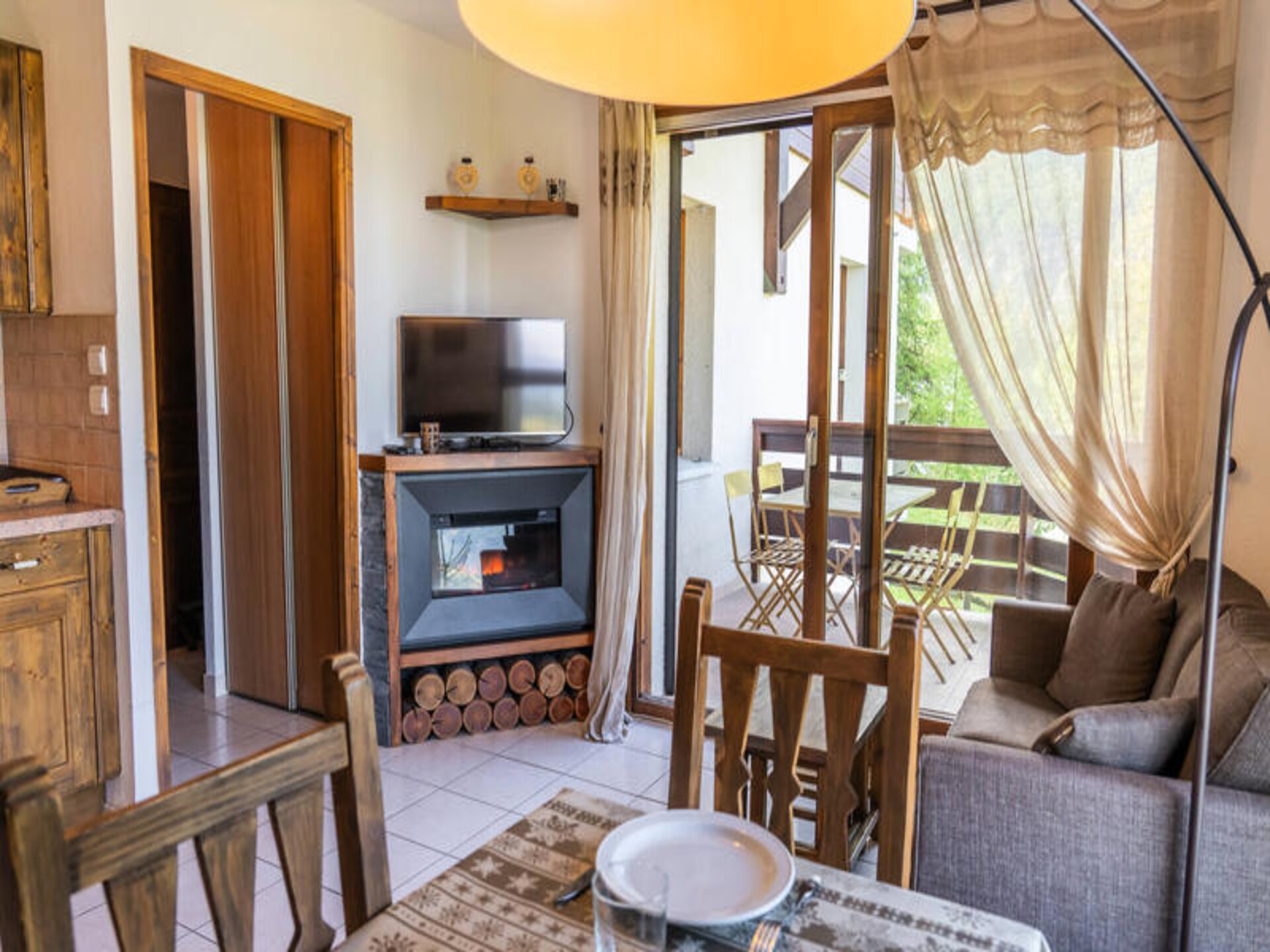 Zonnig appartement op 1550m met panoramisch uitzicht op het meer van Serre-Ponçon - foto 3