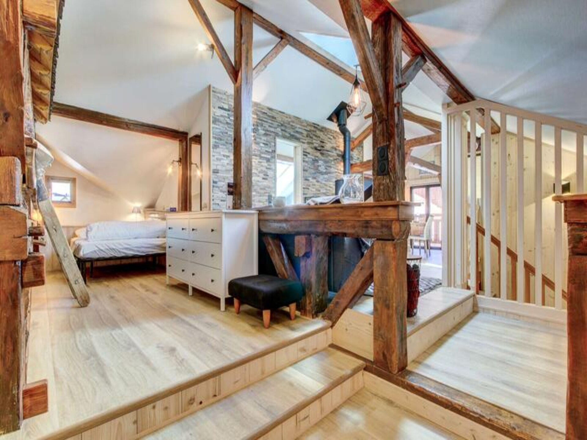 Authentiek 6-persoons appartement met balkon en uitzicht op de pistes in Morzine - foto 11