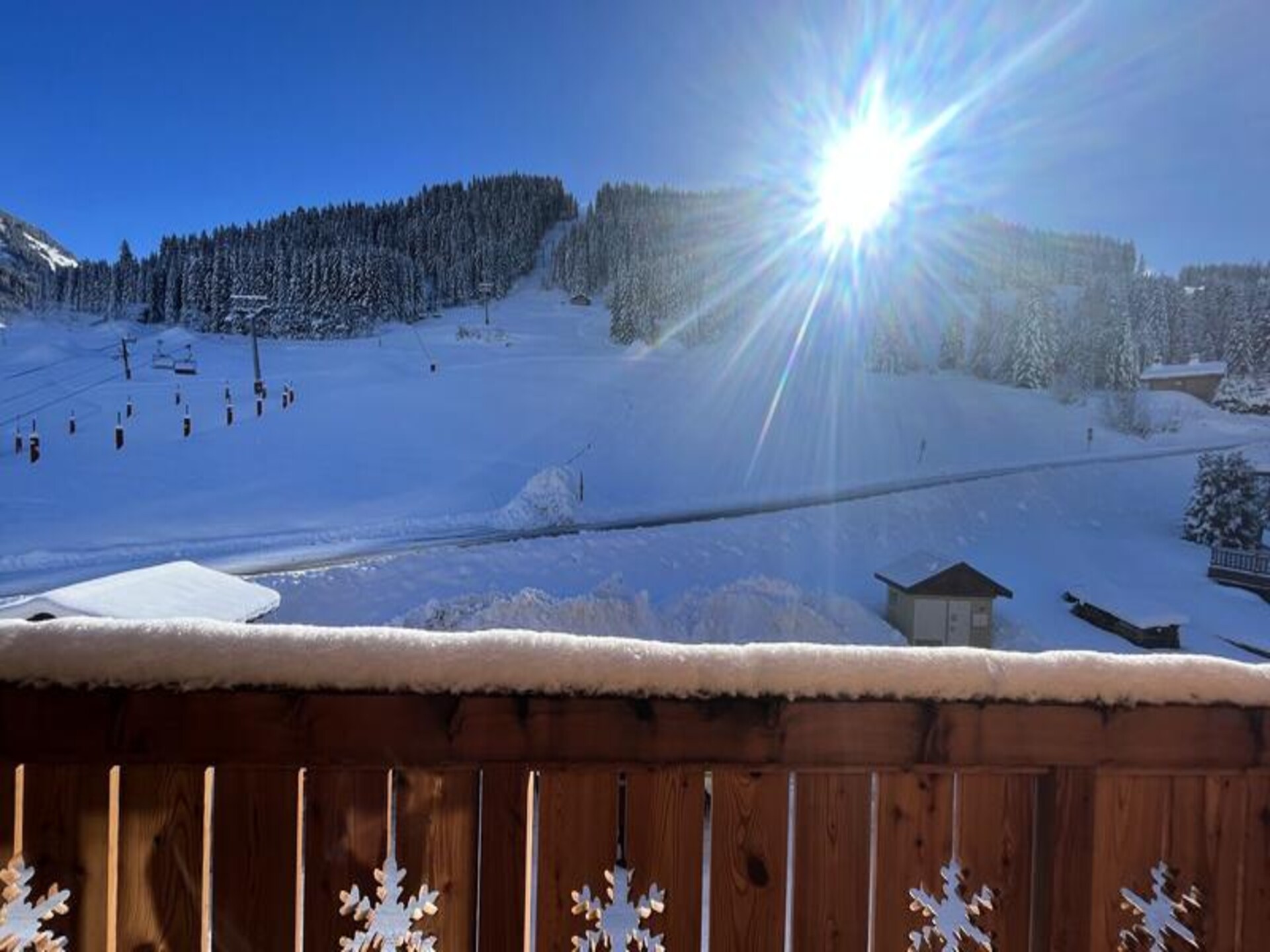 Duplex appartement op 1350m met uitzicht op de Mont Blanc, direct aan de piste - foto 15