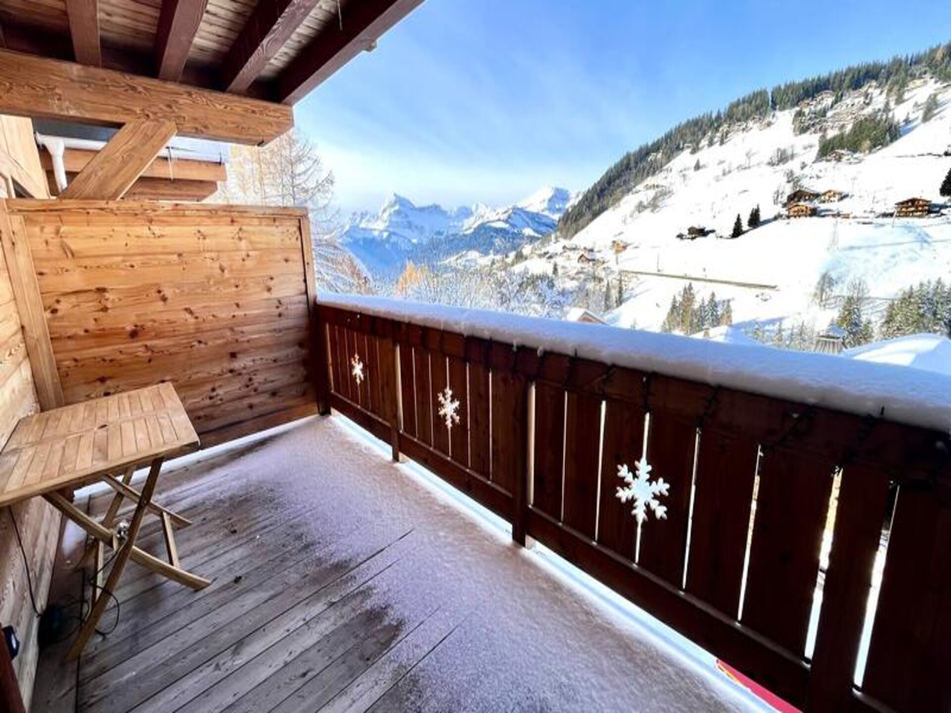 Appartement direct aan de piste in Notre Dame de Bellecombe, 4 personen - foto 11