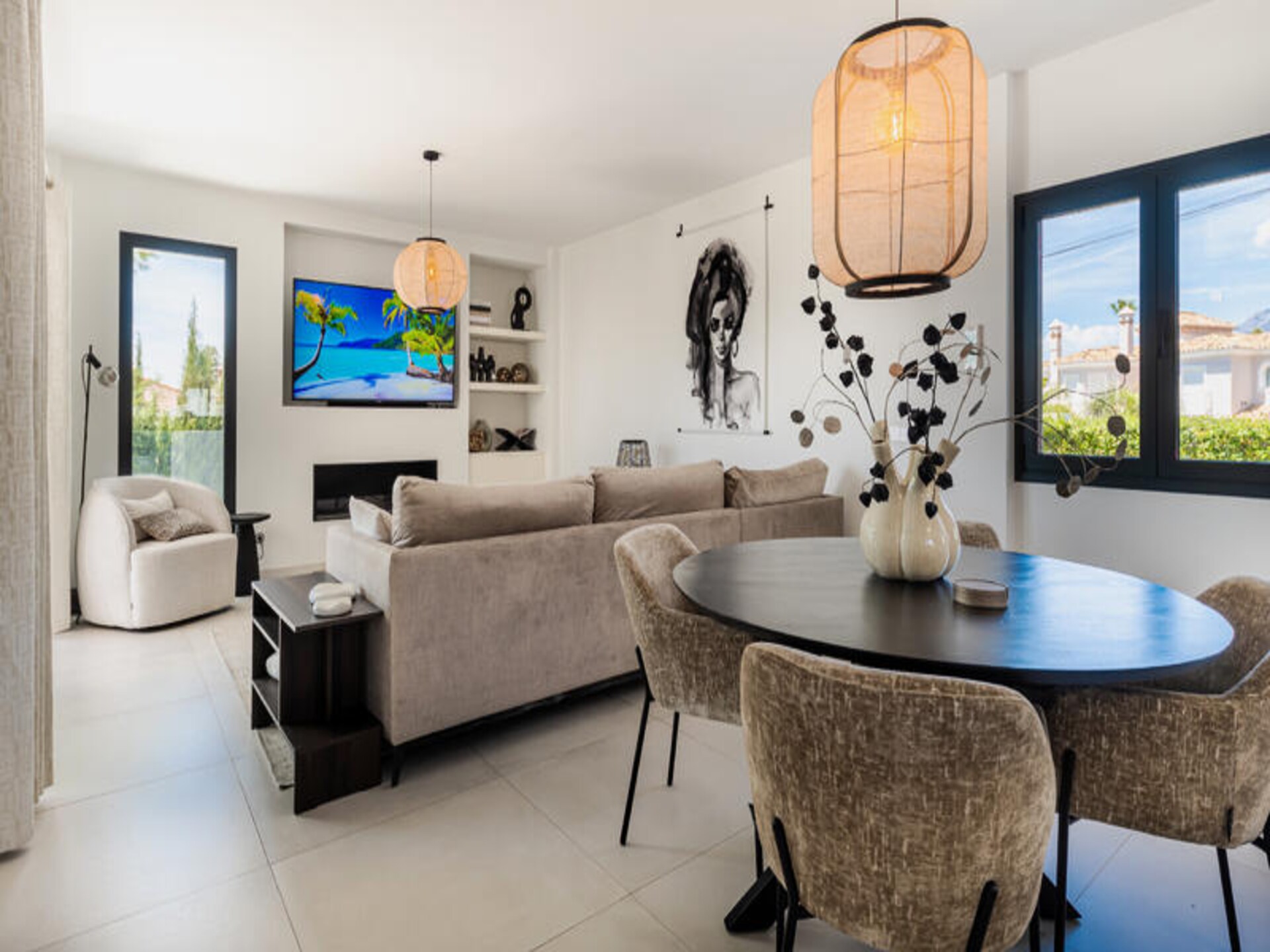 Luxe villa met zeezicht en zwembad in El Rosario, Marbella - foto 9