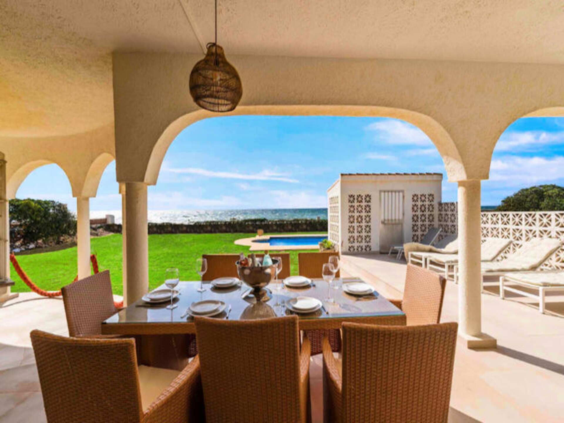 Strandappartement met panoramisch zeezicht tot aan Gibraltar - foto 4