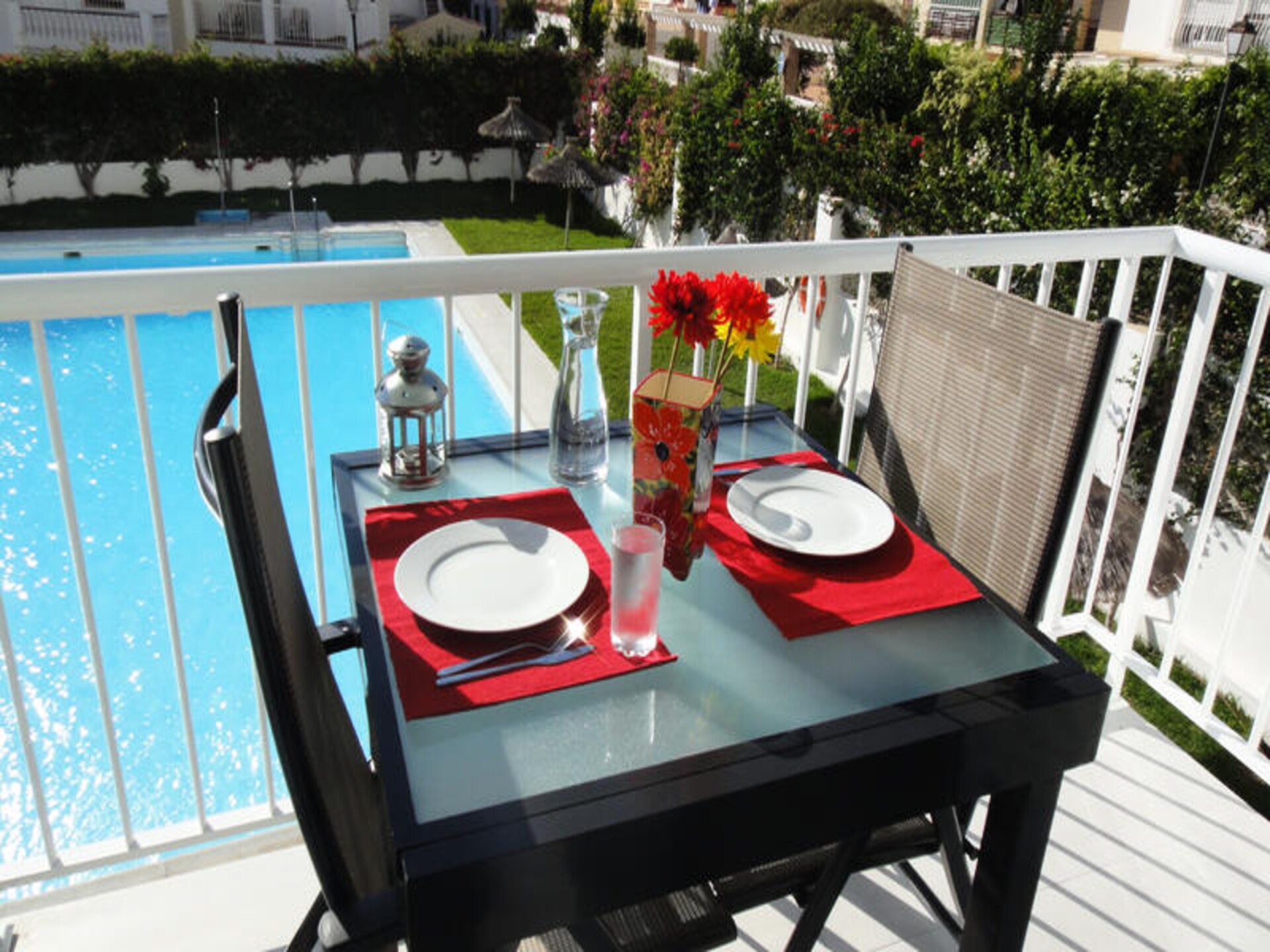 Zonnig appartement op 50m van Playa Torrecilla met zwembad en zeezicht - foto 1