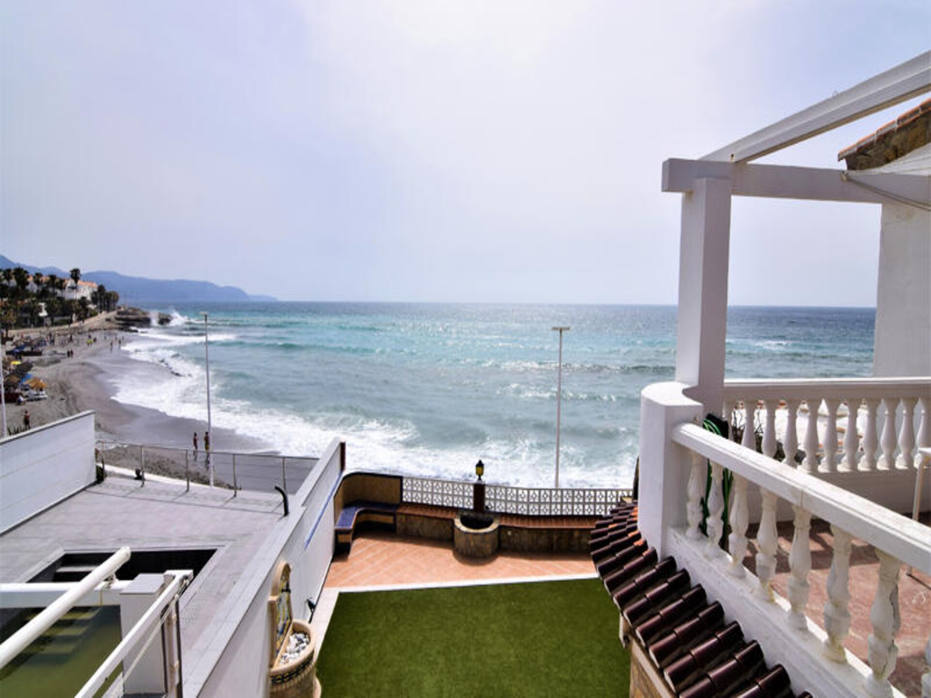 Strandappartement in Nerja met privéterras en gemeenschappelijk zwembad - foto 10