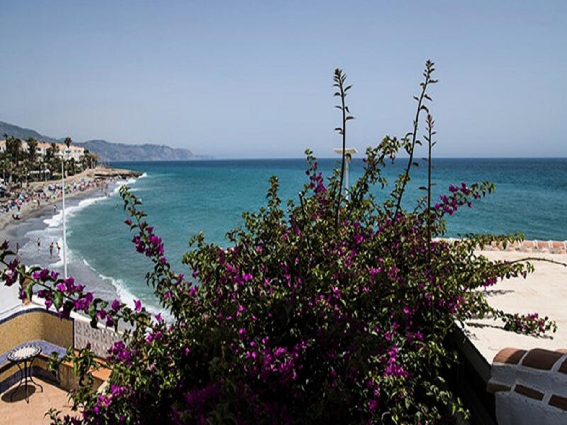 Strandappartement in Nerja met privéterras en gemeenschappelijk zwembad - foto 39