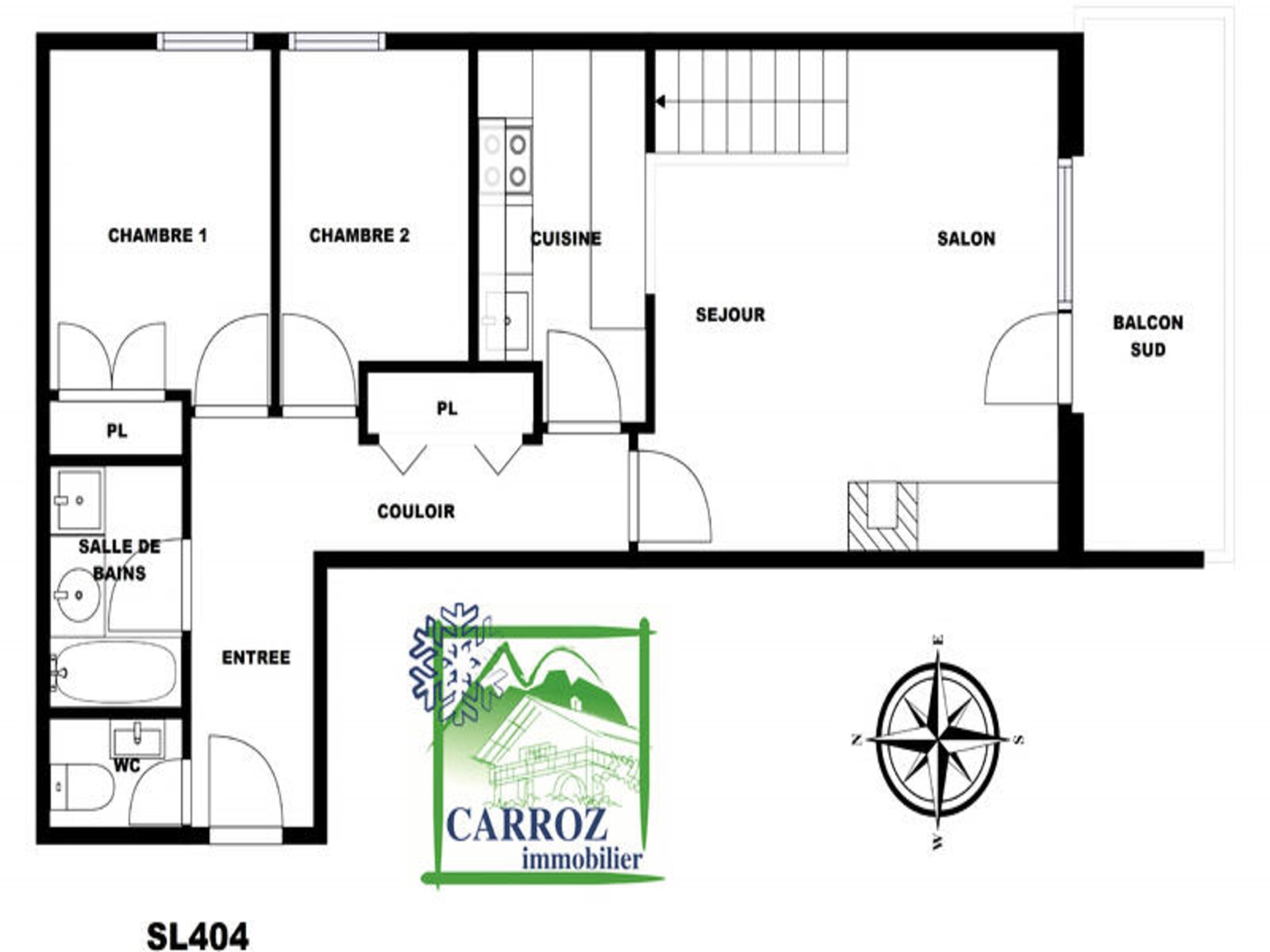 Duplex voor 8 personen in Les Carroz, vlakbij de piste en het dorpshart - foto 9