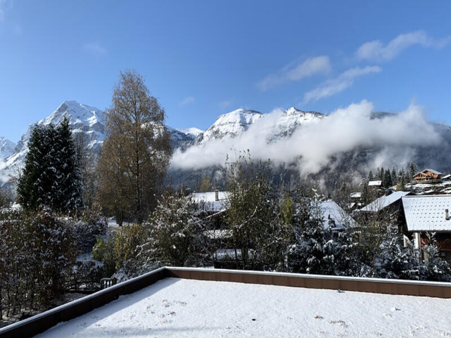 Knusse studio in Les Carroz, 100m van dorpsplein met balkon op westen - foto 19