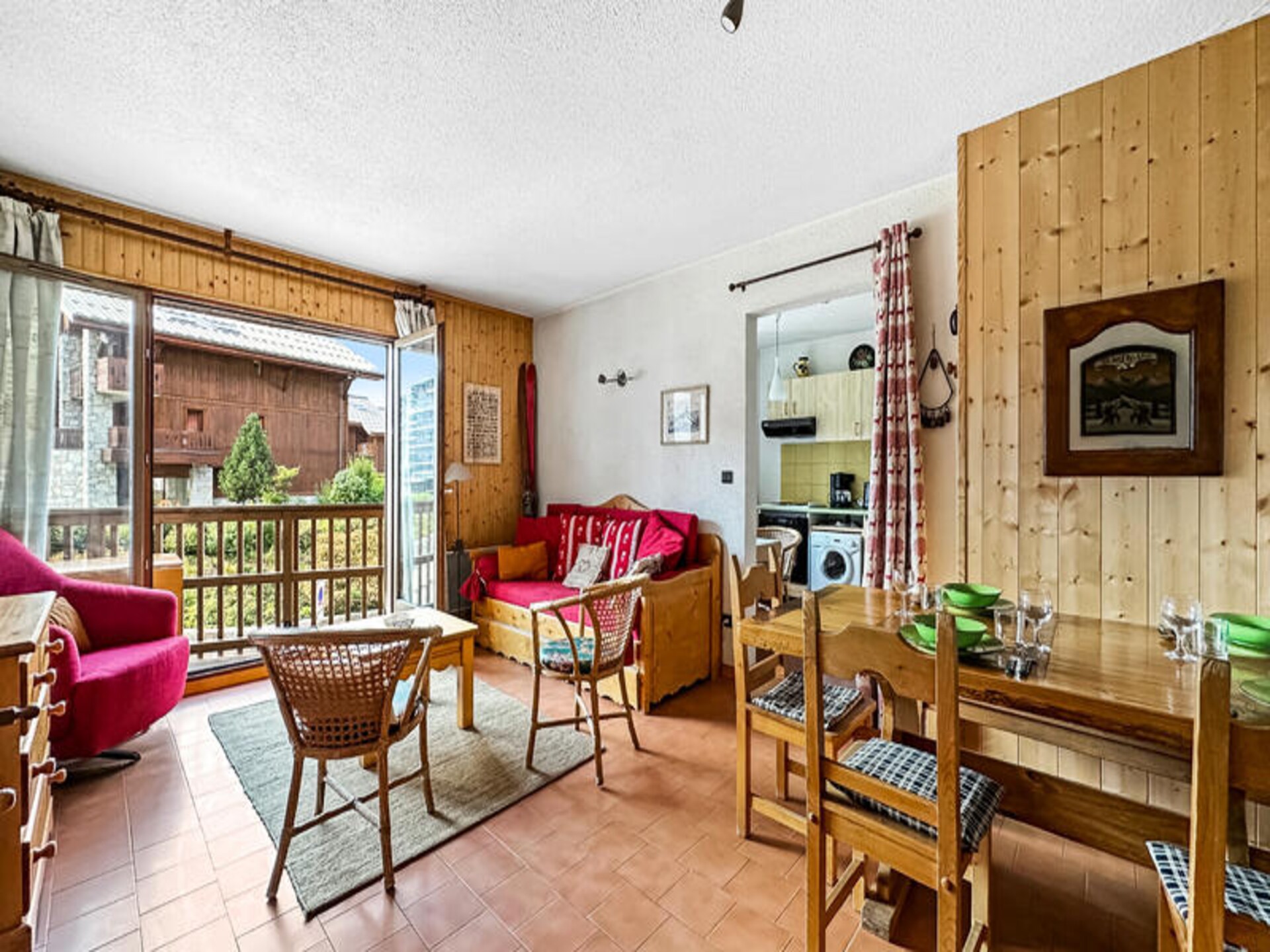 Authentiek duplexappartement in het hart van Les Carroz, vlakbij de piste - foto 1