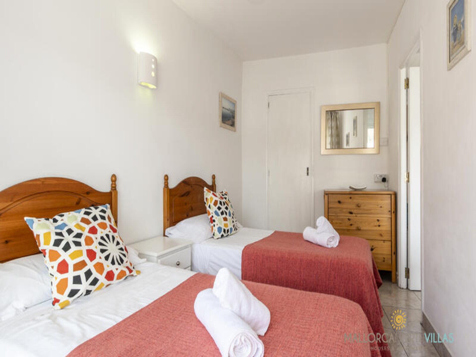 Licht appartement in Puerto de Pollensa, 1 minuut van het strand - foto 13