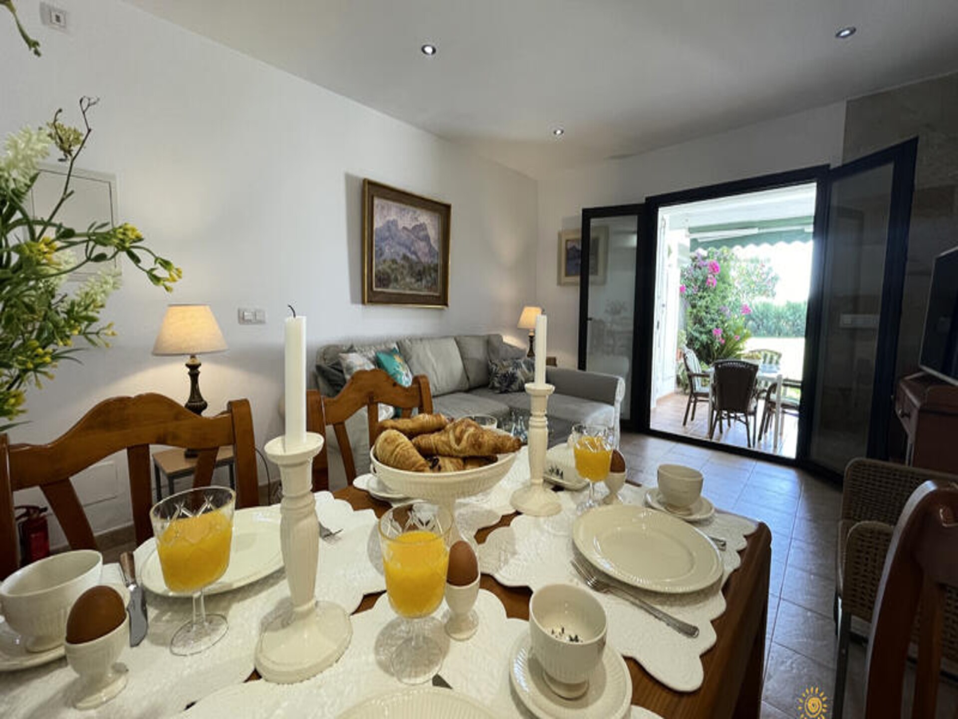 Licht appartement met tuin en zwembad nabij zee in Port de Pollença - foto 8