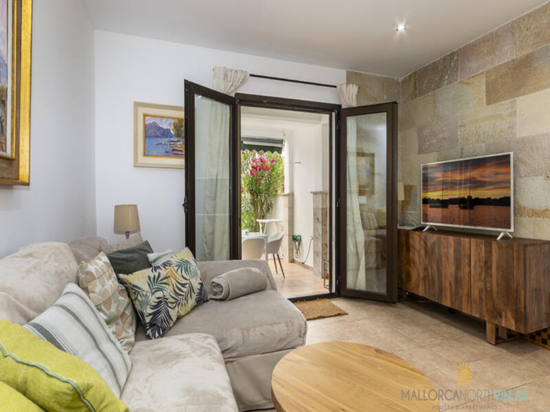 Licht appartement met tuin en zwembad nabij zee in Port de Pollença - foto 11