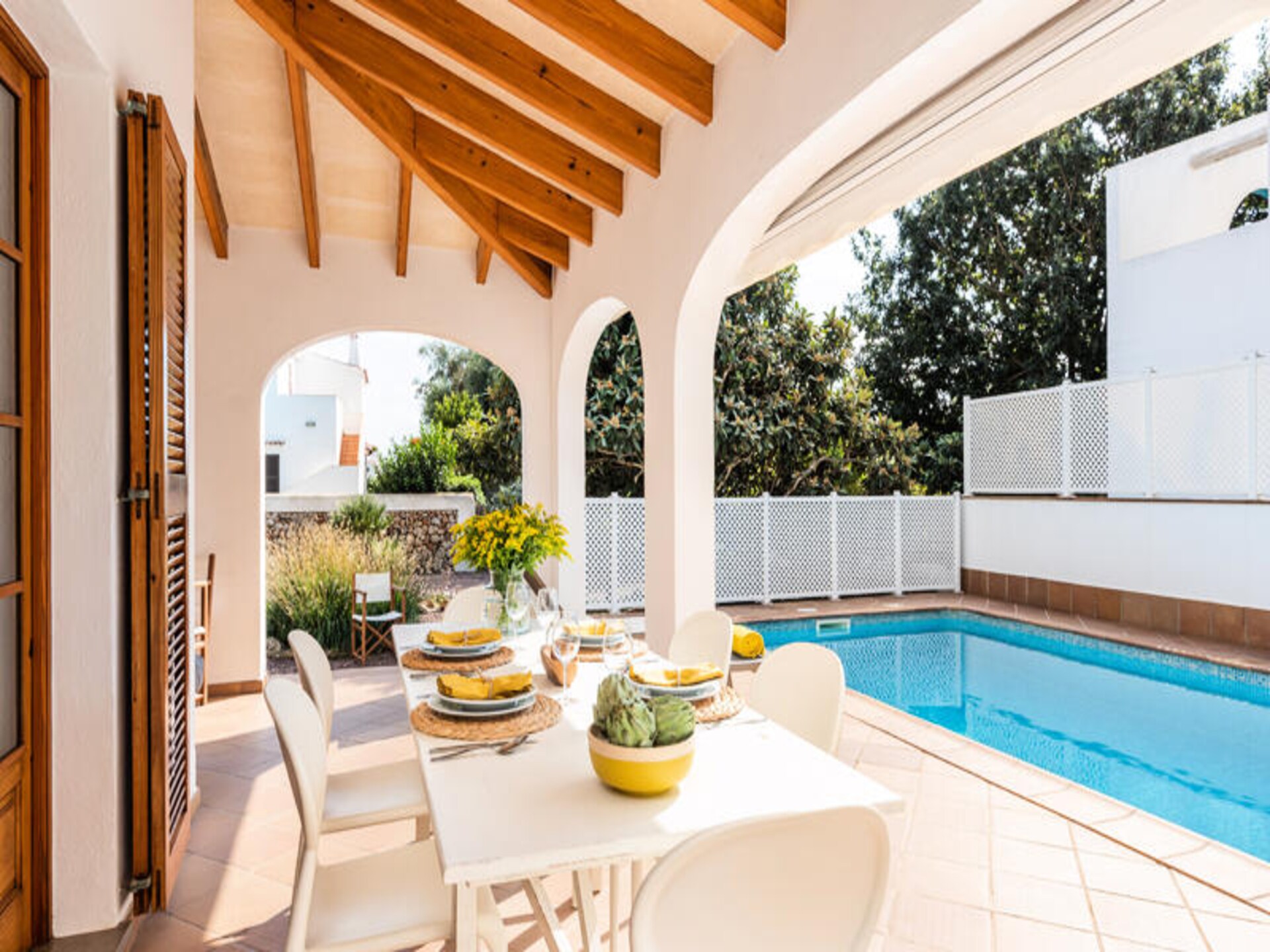 Ruim appartement met privézwembad bij strand Cala'n Blanes - foto 4