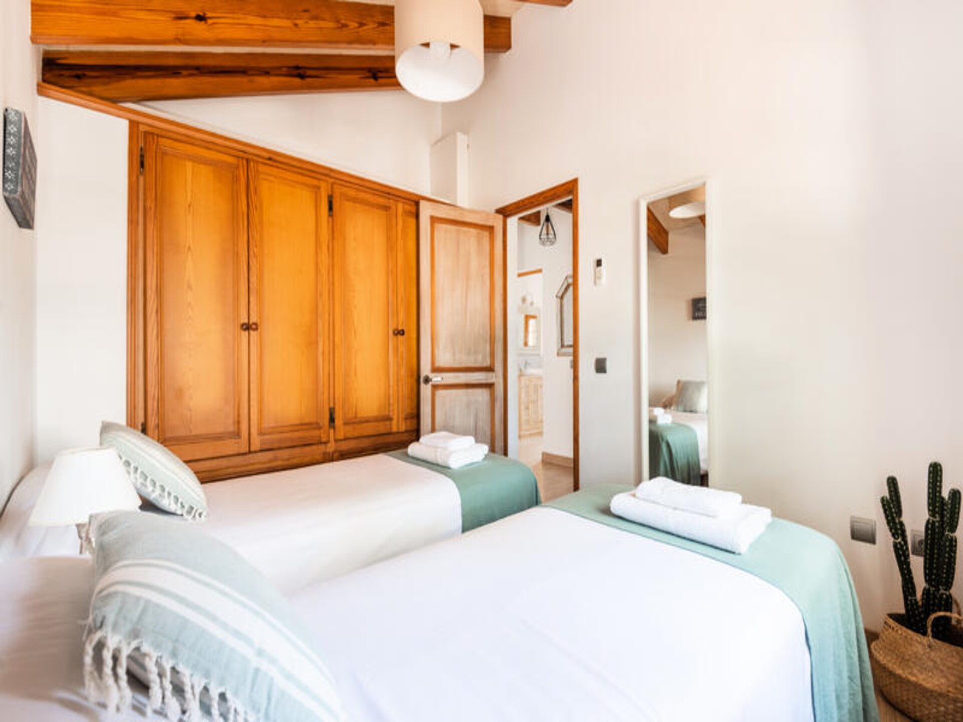 Ruim appartement met privézwembad bij strand Cala'n Blanes - foto 32