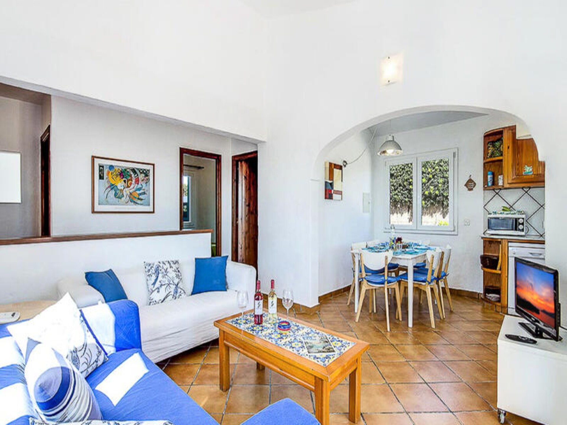 Privézwembad en zeezicht in appartement Maison à Cap d'Artruix - foto 13