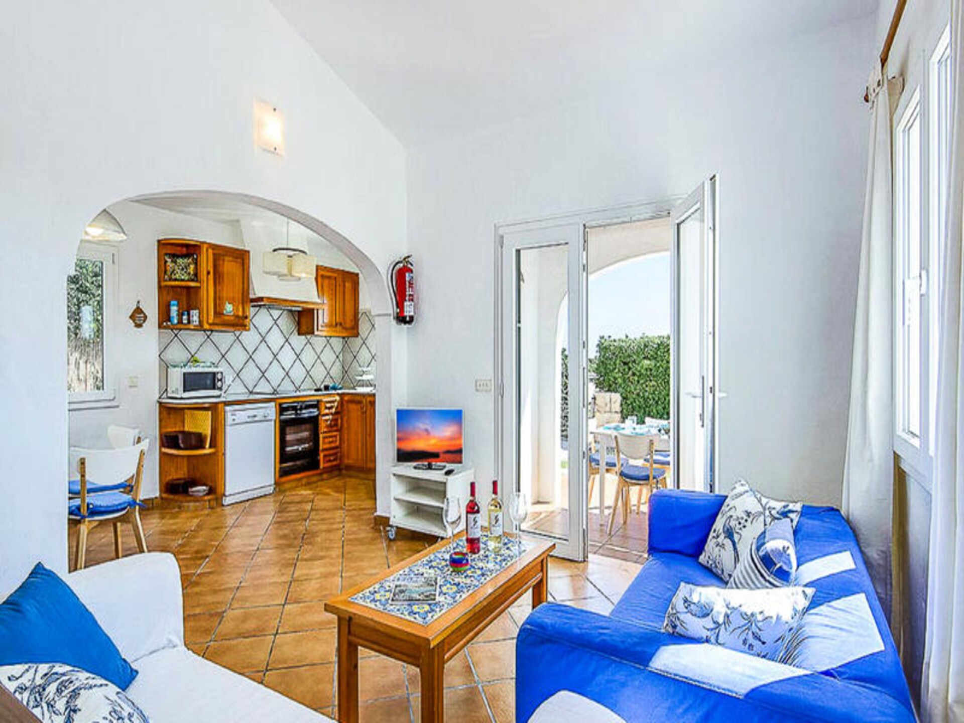 Privézwembad en zeezicht in appartement Maison à Cap d'Artruix - foto 17
