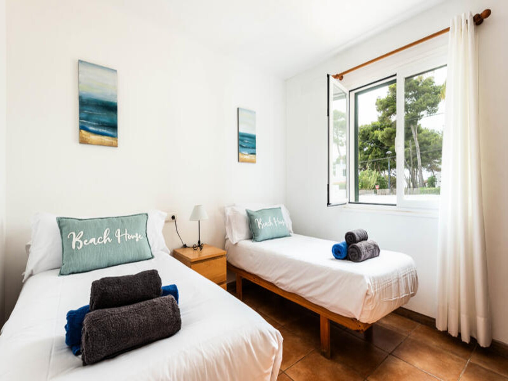 Ruim appartement voor 7 personen met tuin in Cala Blanca, Ciutadella - foto 16