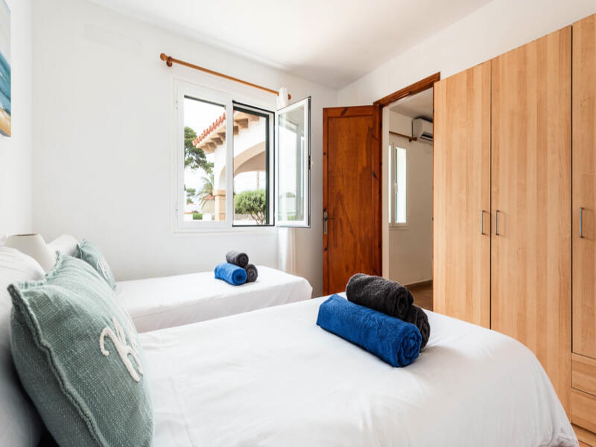 Ruim appartement voor 7 personen met tuin in Cala Blanca, Ciutadella - foto 17