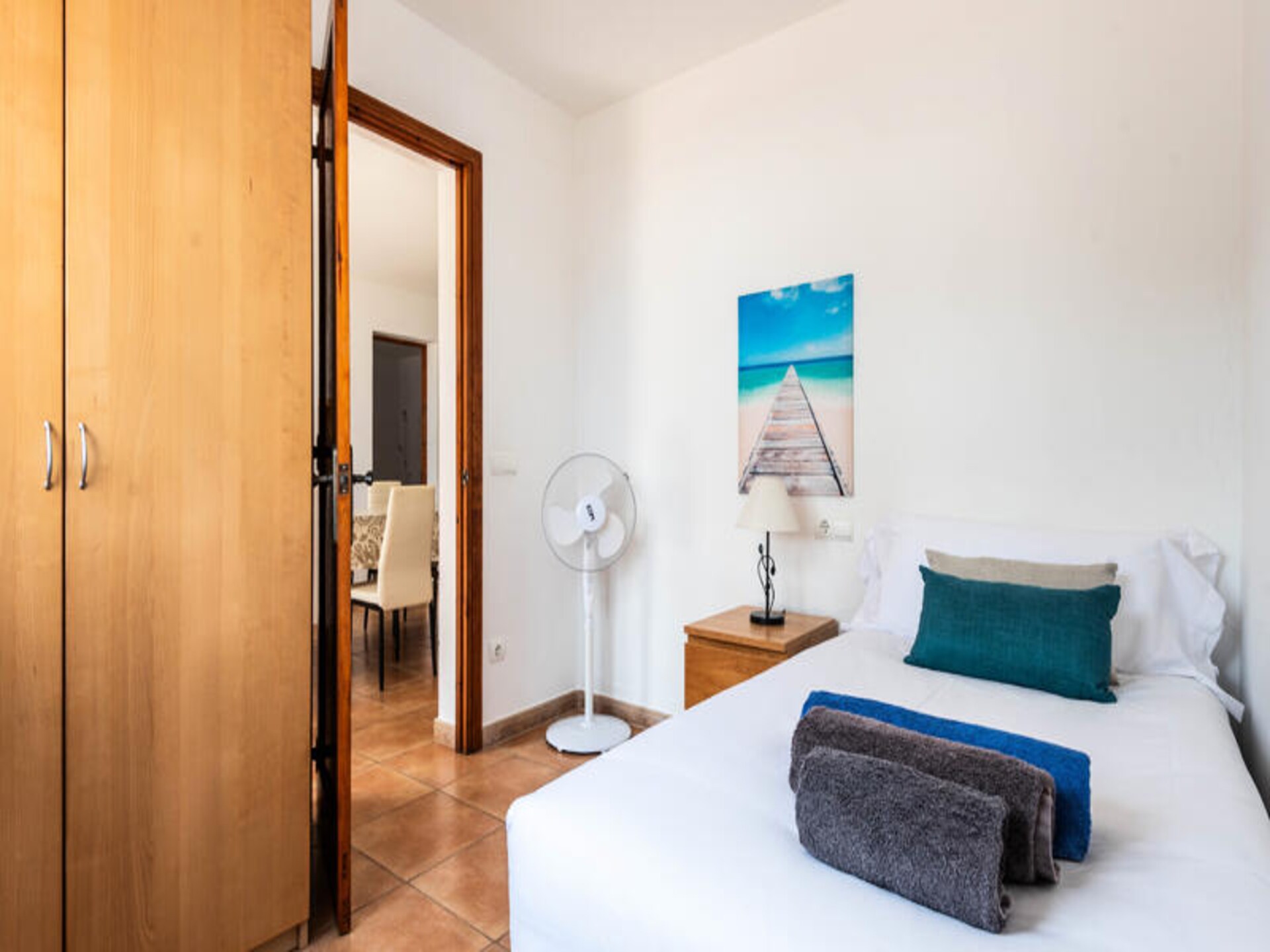 Ruim appartement voor 7 personen met tuin in Cala Blanca, Ciutadella - foto 18