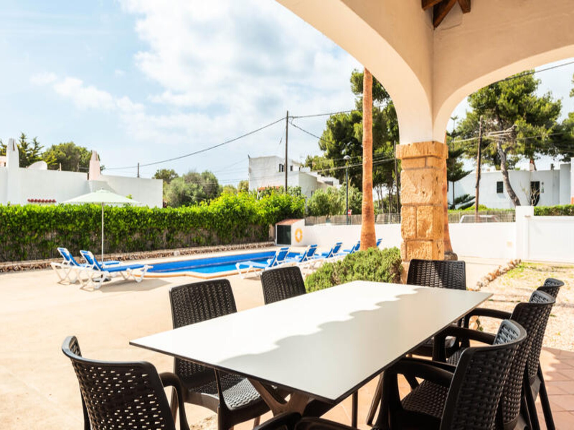 Ruim appartement voor 7 personen met tuin in Cala Blanca, Ciutadella - foto 21