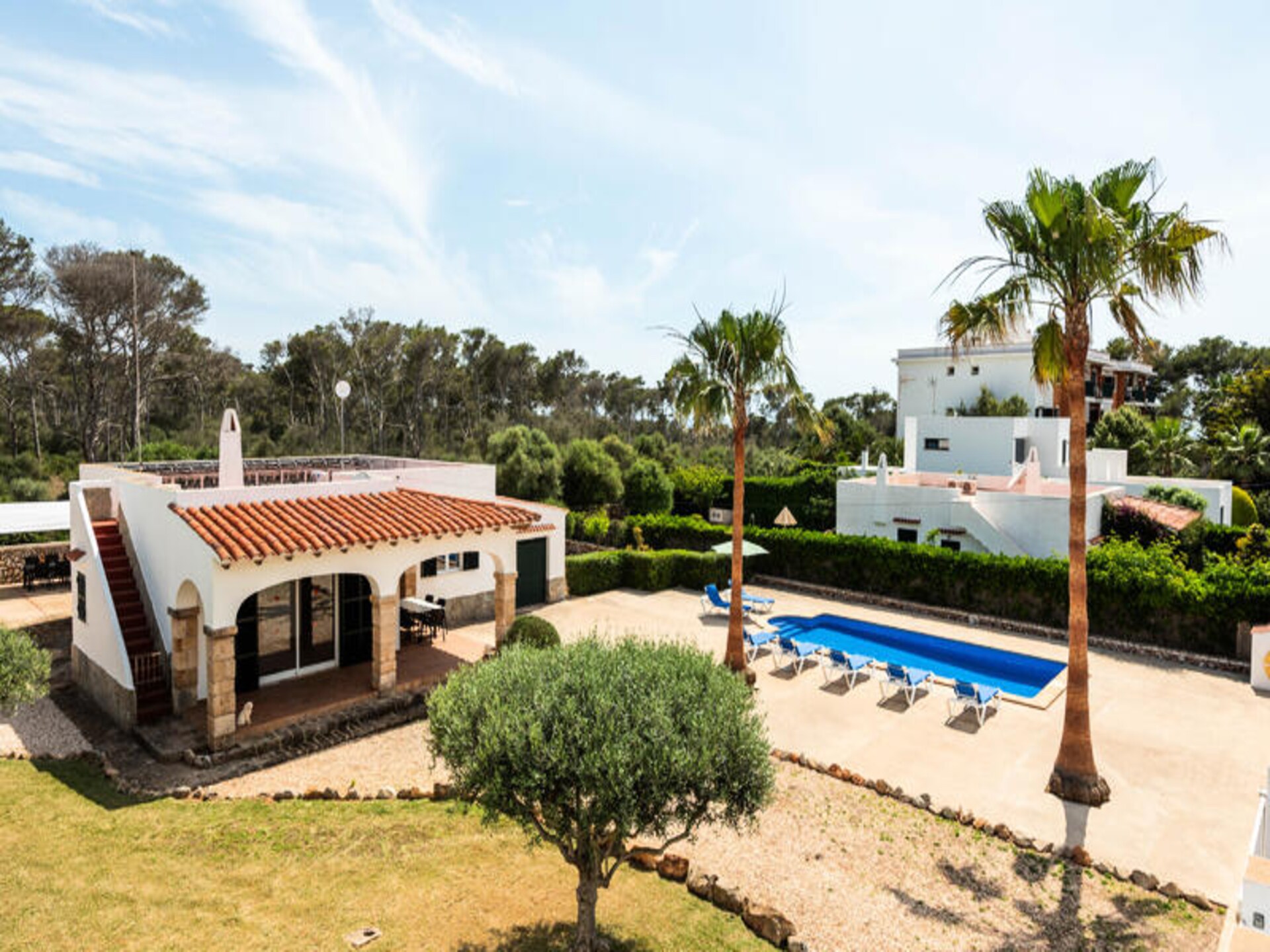 Ruim appartement voor 7 personen met tuin in Cala Blanca, Ciutadella - foto 35