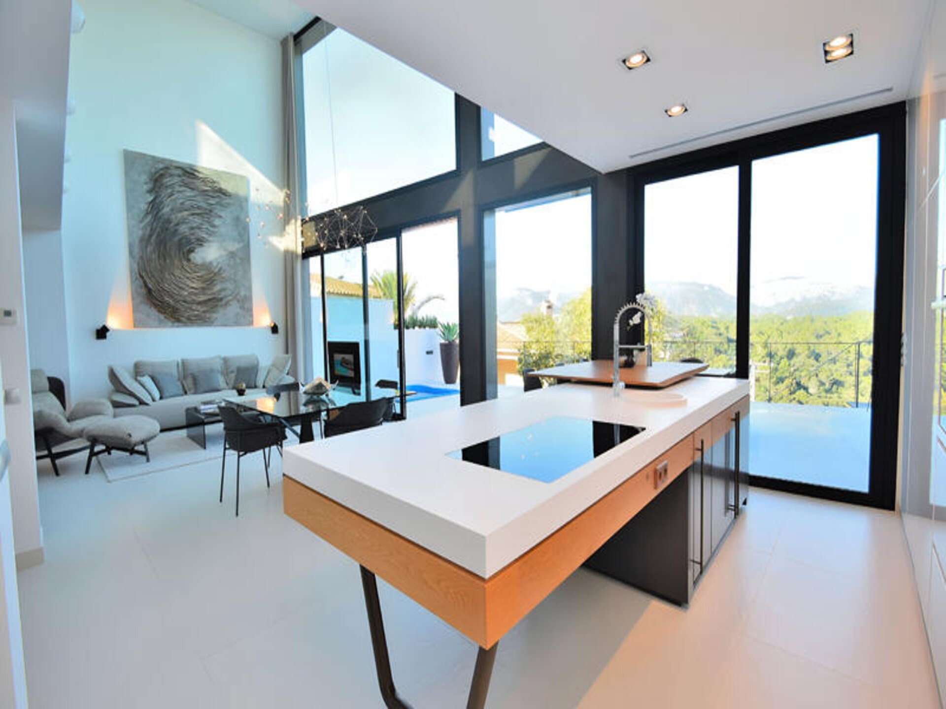 Villa Montblau: Luxe appartement met panoramisch uitzicht in Búger, Mallorca - foto 17
