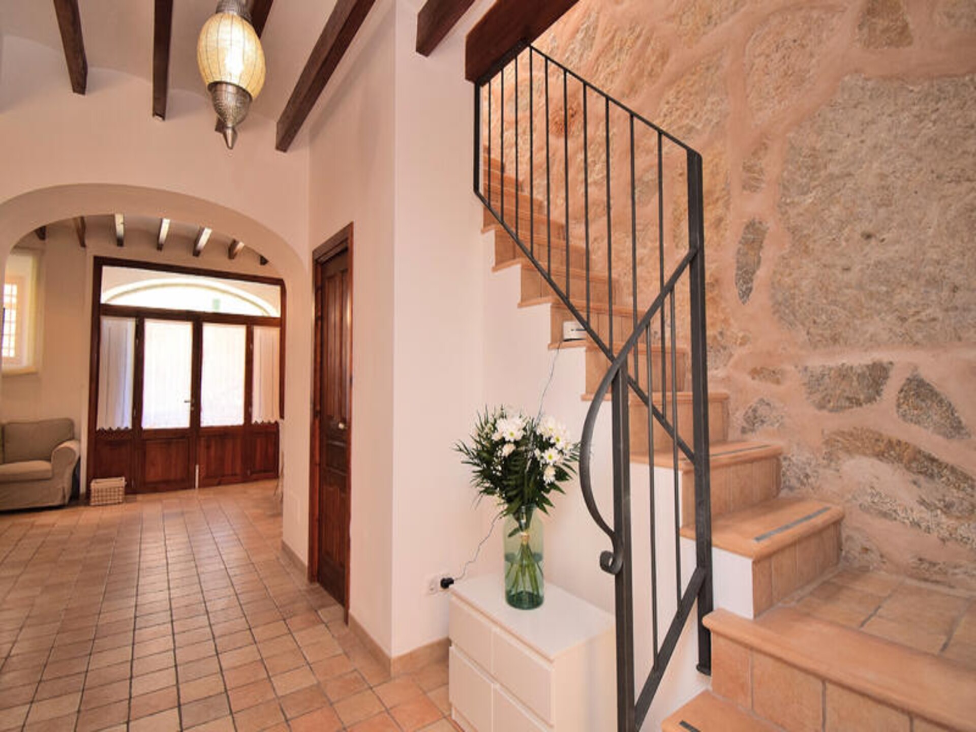 Authentiek appartement in Binissalem met privézwembad en patio - foto 13
