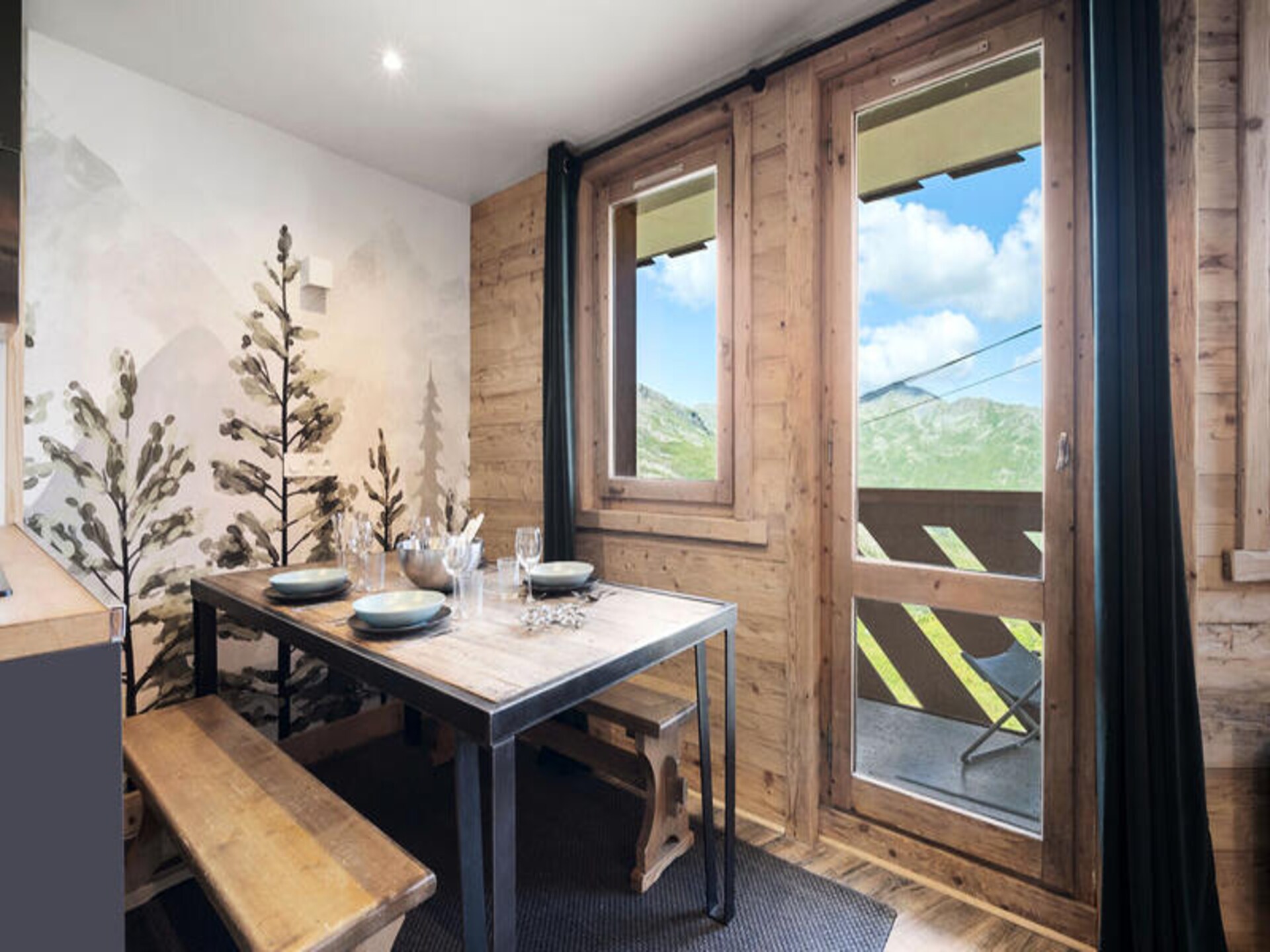Appartement 33m² aan de piste in Val Thorens met balkon op het westen - foto 6