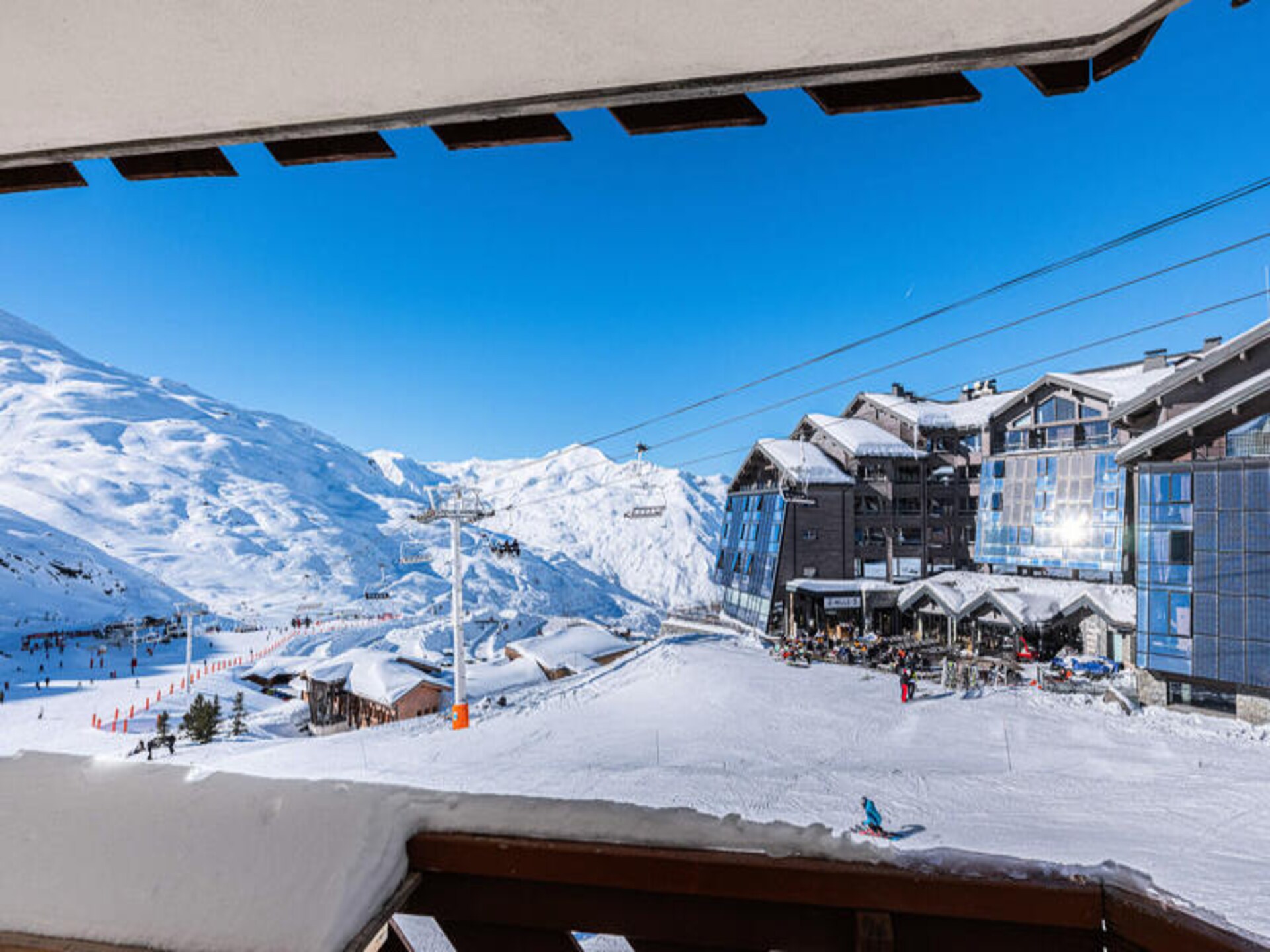 Appartement 33m² aan de piste in Val Thorens met balkon op het westen - foto 10
